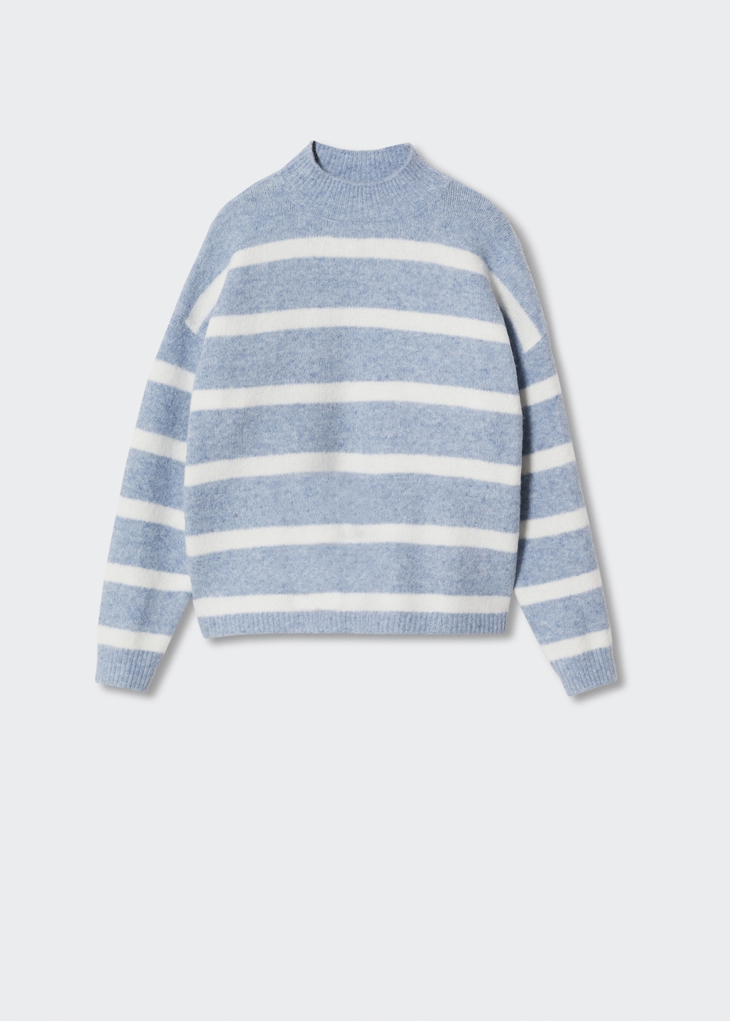 Striped knit sweater - Article without model