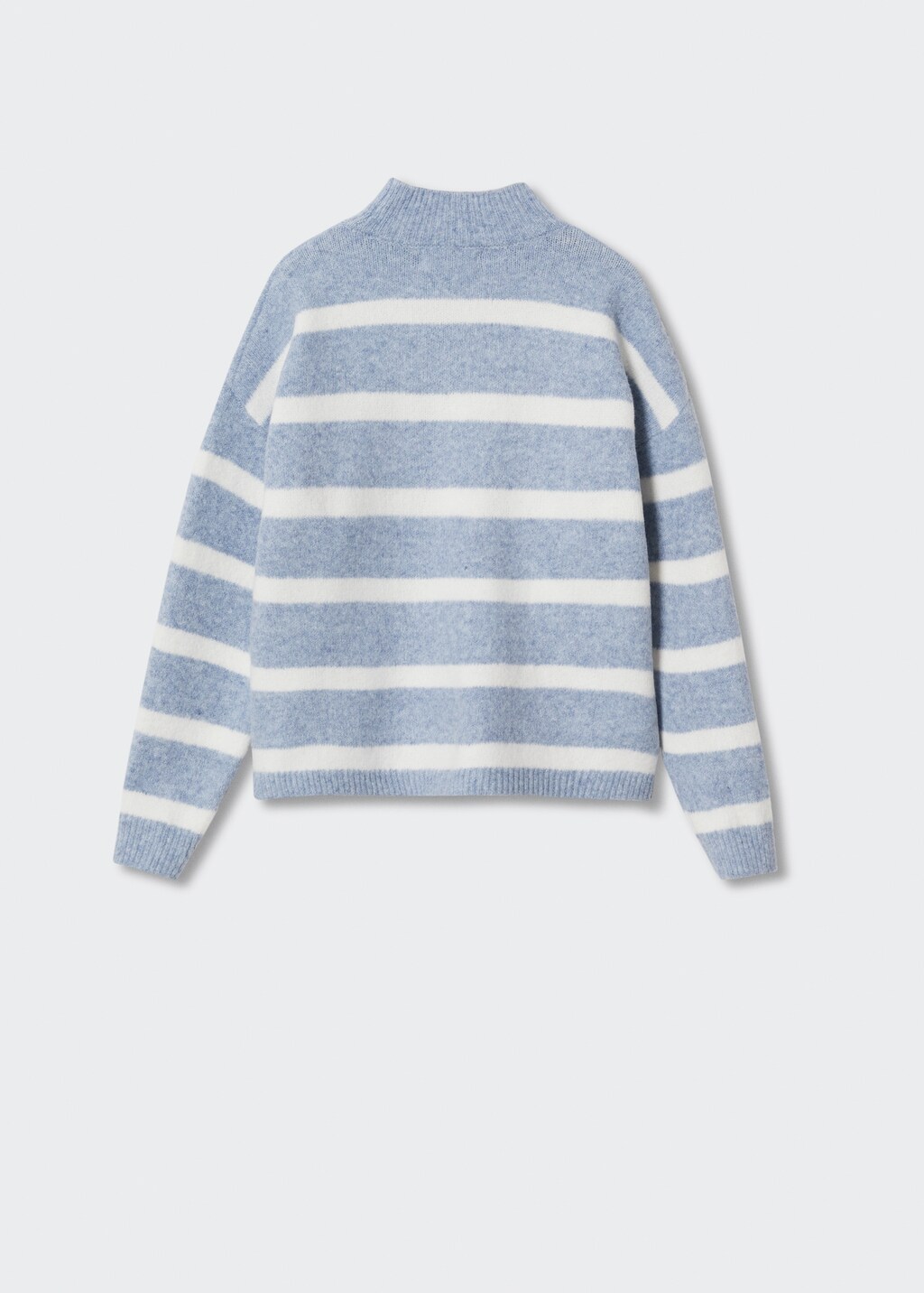 Striped knit sweater - Reverse of the article