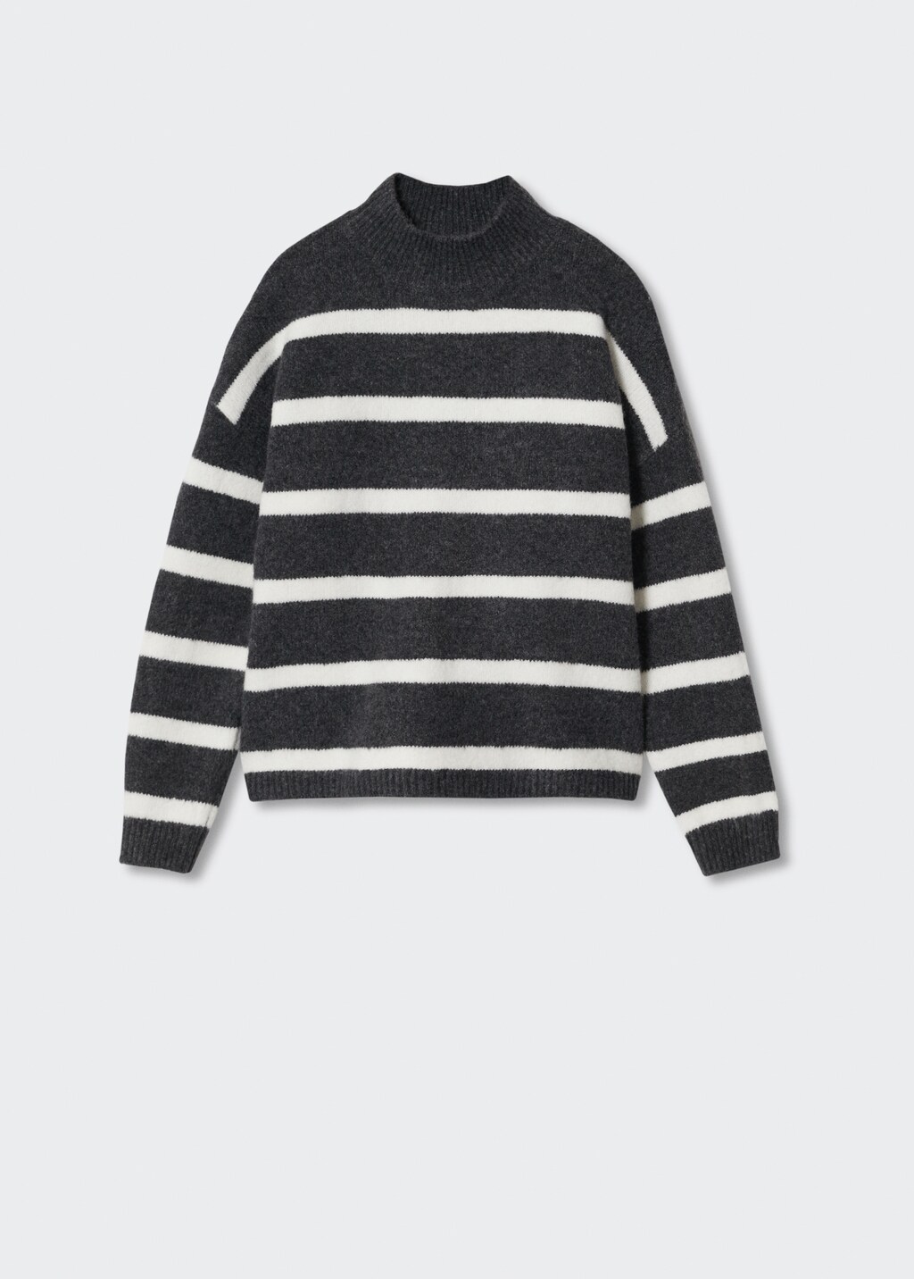 Striped knit sweater - Article without model