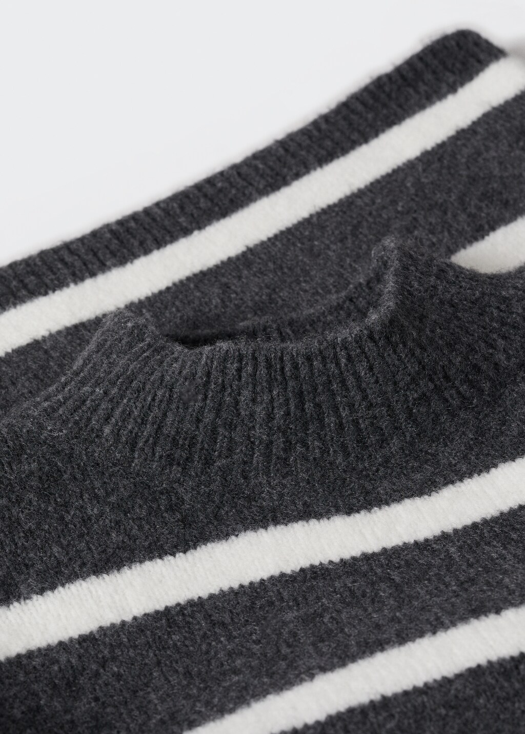 Striped knit sweater - Details of the article 8