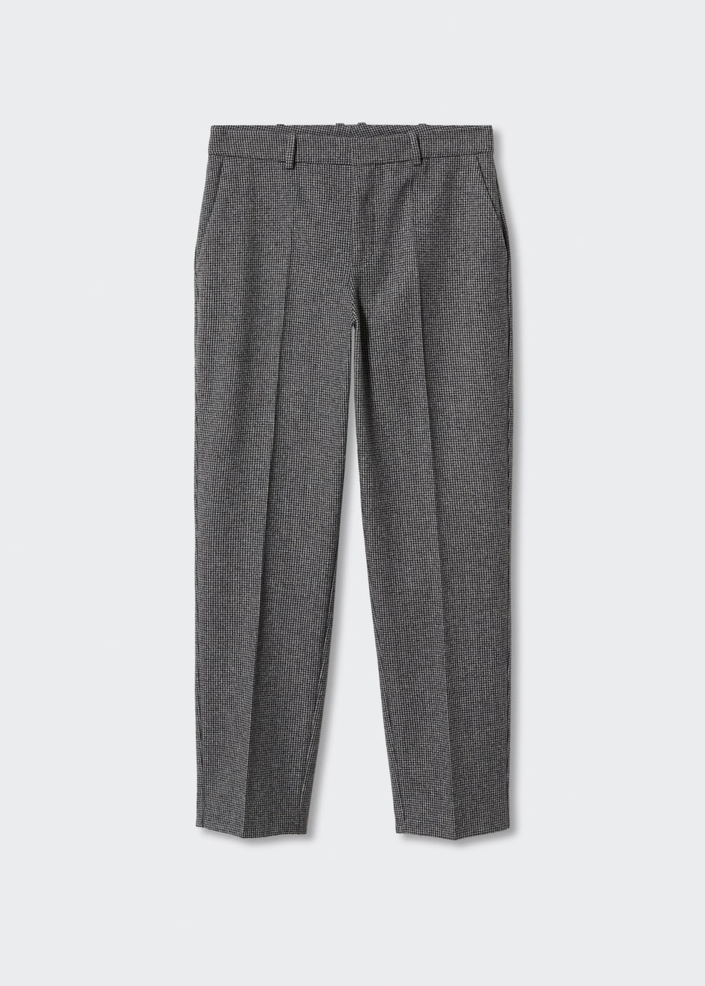 Slim fit wool suit pants - Article without model