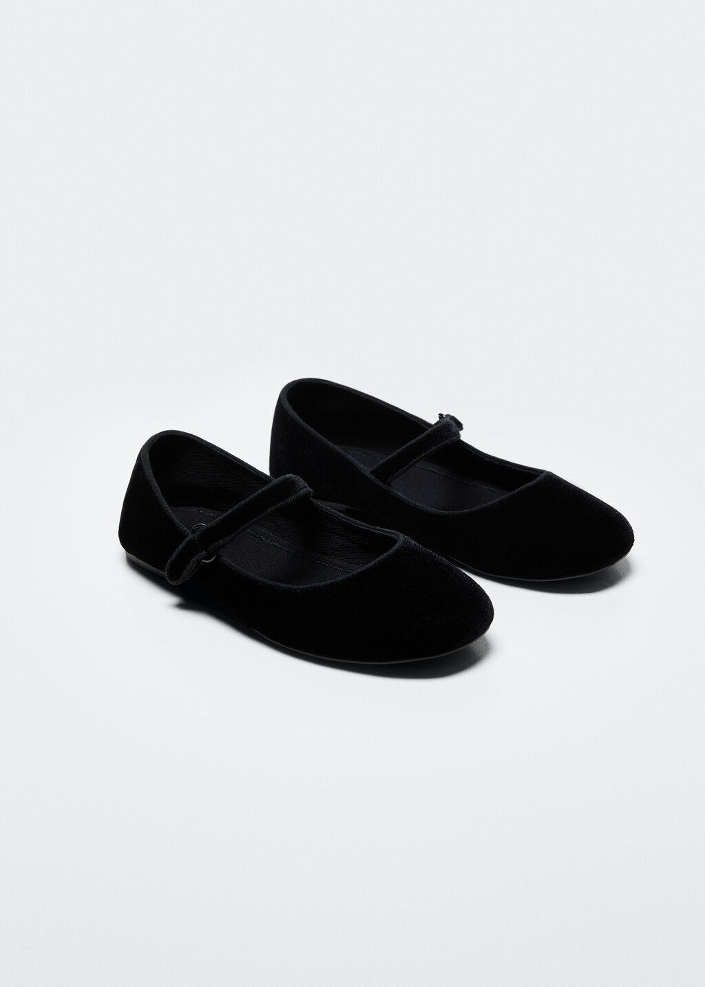 Velvet ballerinas - Medium plane