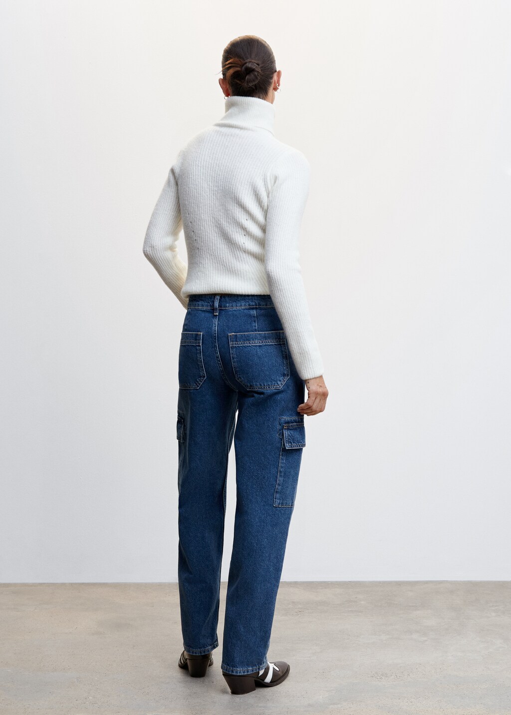 Pocket cargo jeans - Reverse of the article