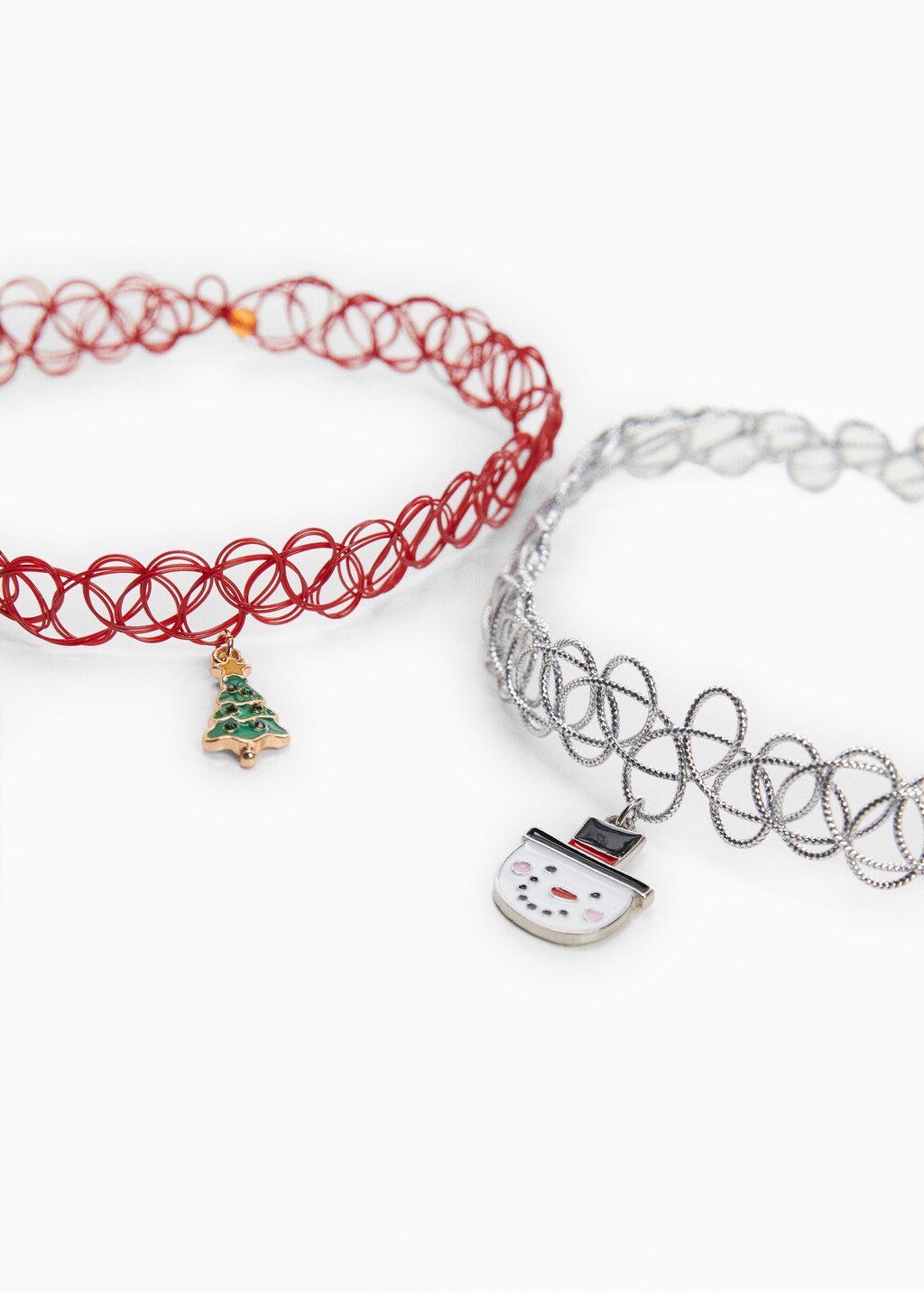 Pack of 2 Christmas chokers - Details of the article 1