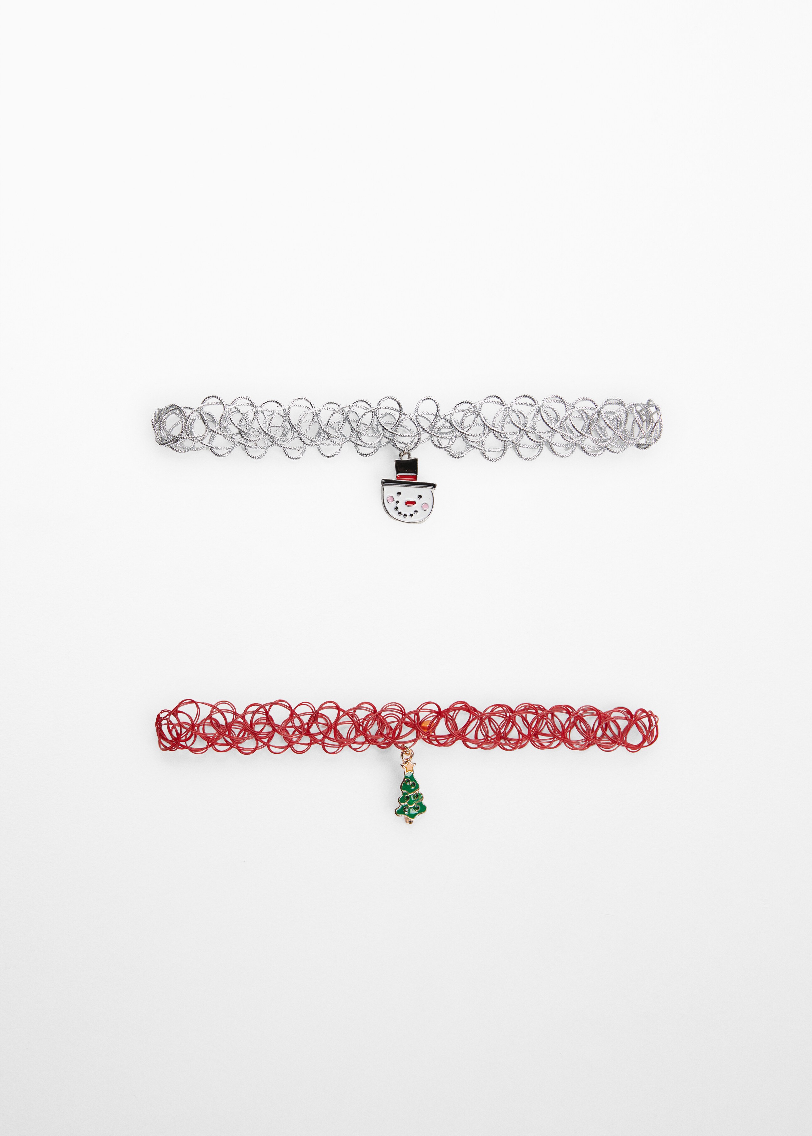 Pack of 2 Christmas chokers - Details of the article 2