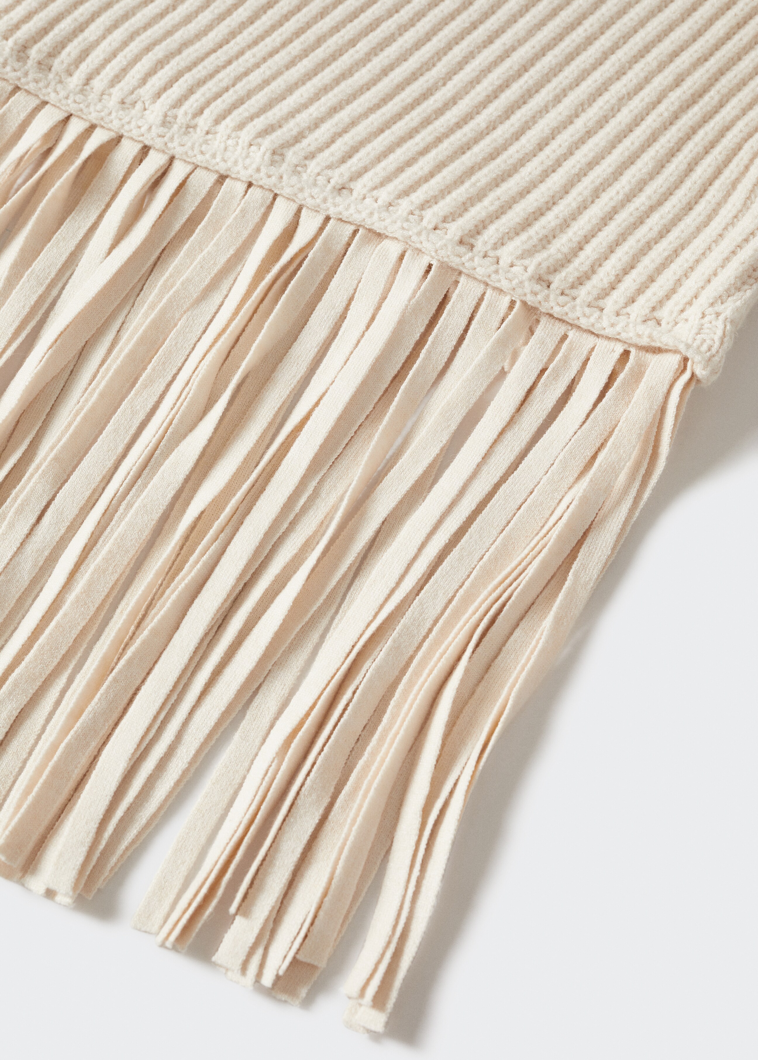 Fringed hem sweater - Details of the article 8