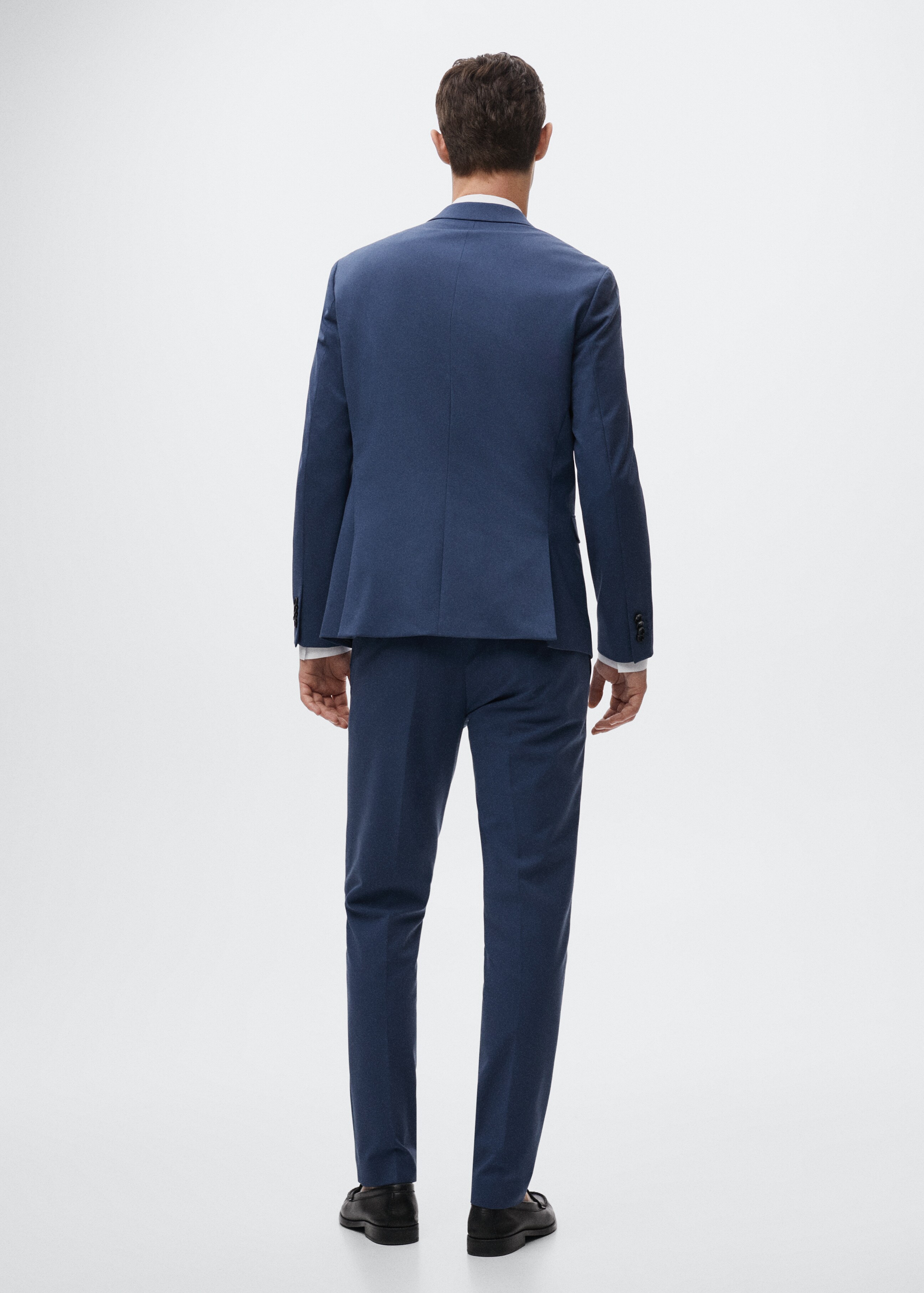 Super slim-fit suit blazer - Reverse of the article