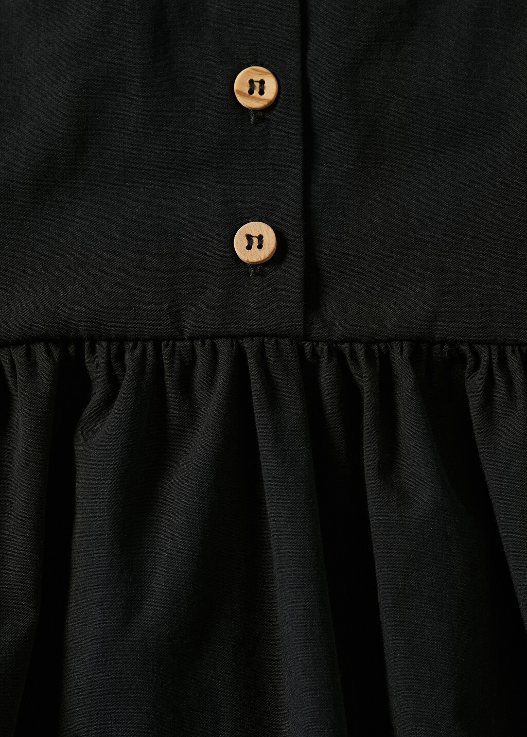 Buttons cotton dress - Details of the article 8