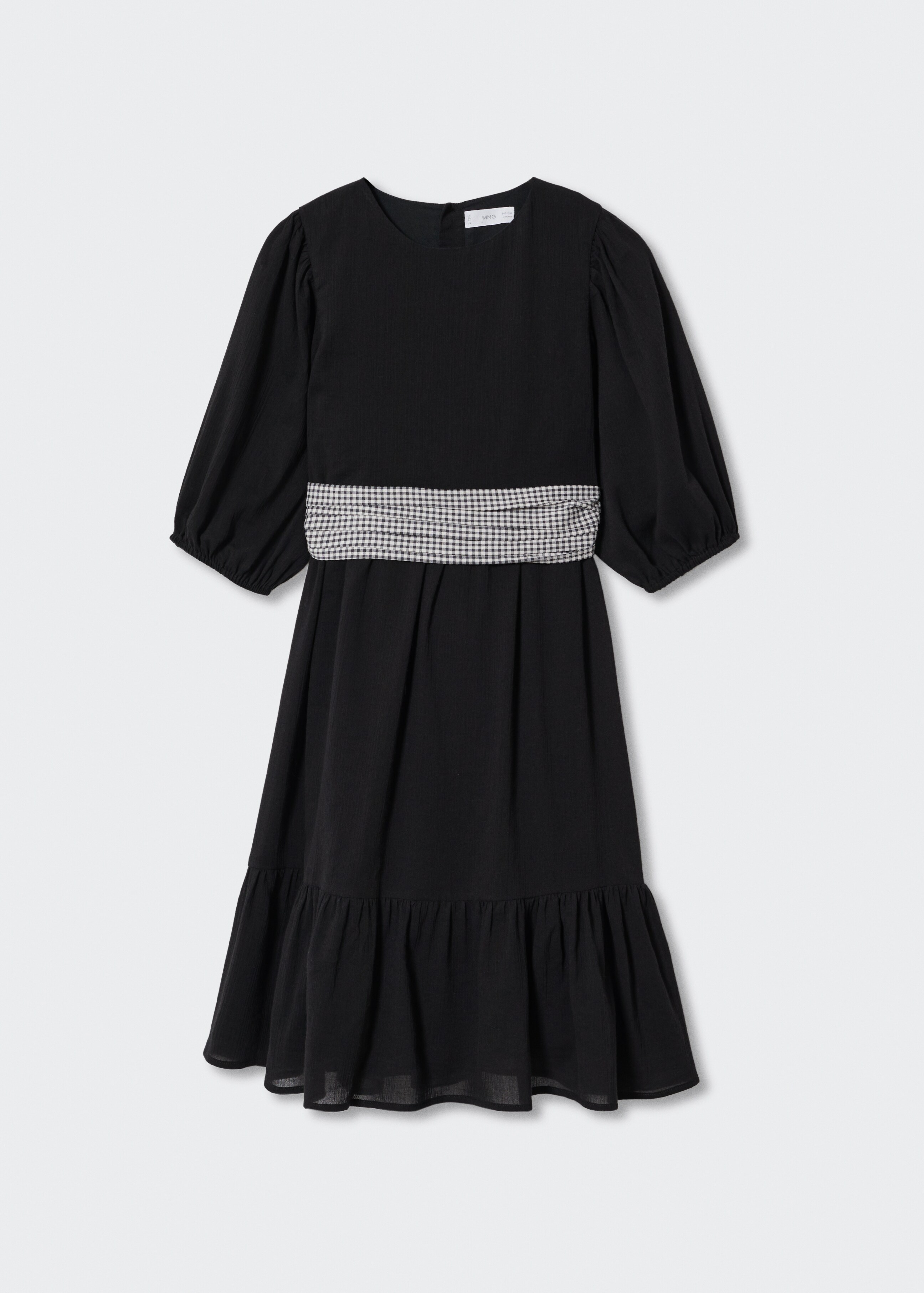 Vichy-Karo-Kleid mit Schleife - Artikel ohne Model
