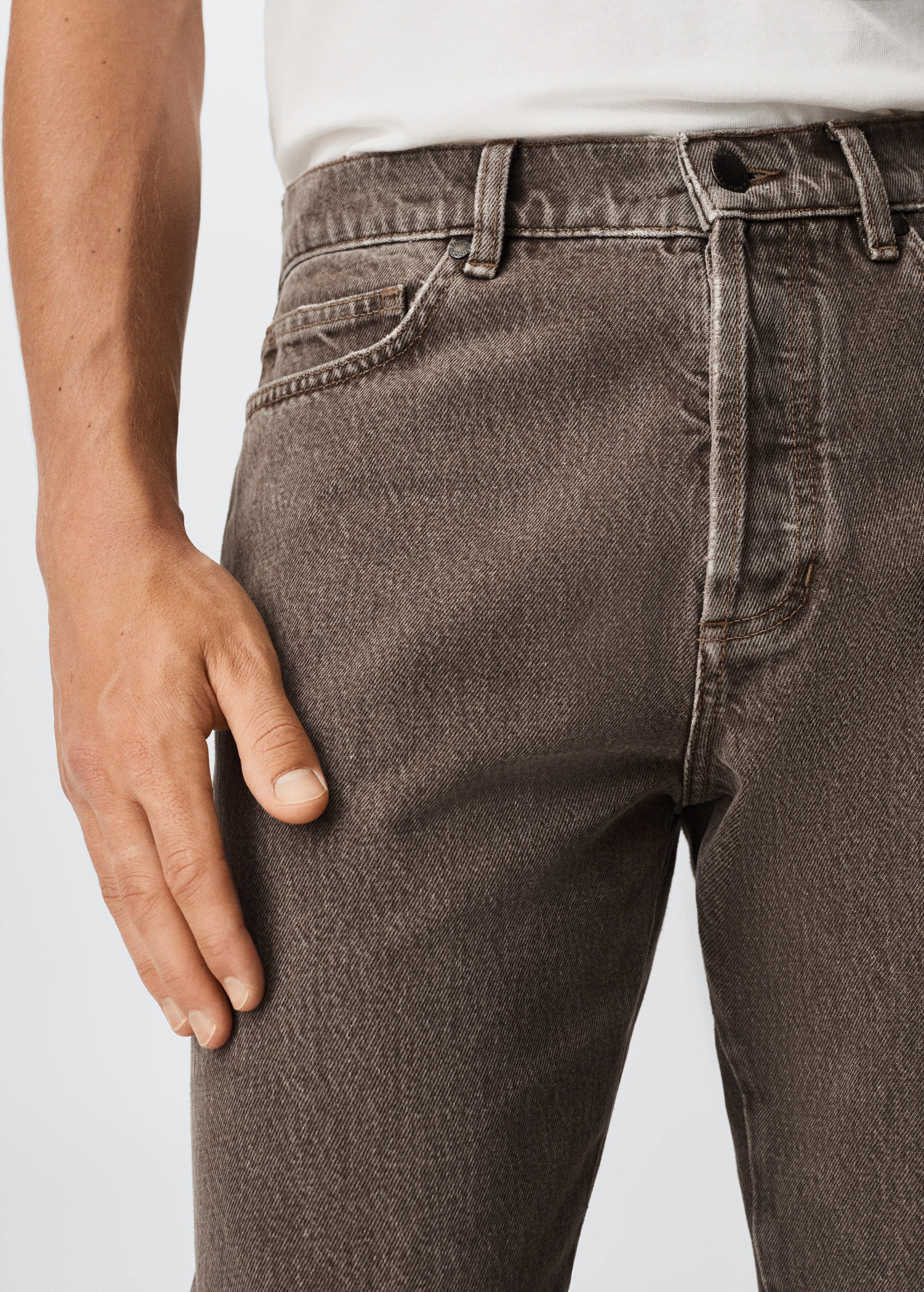 Vintage straight-fit jeans - Details of the article 1