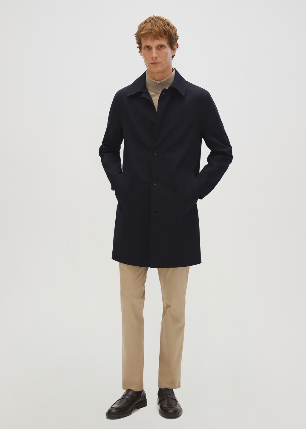 Water-repellent cotton trench coat - Details of the article 7