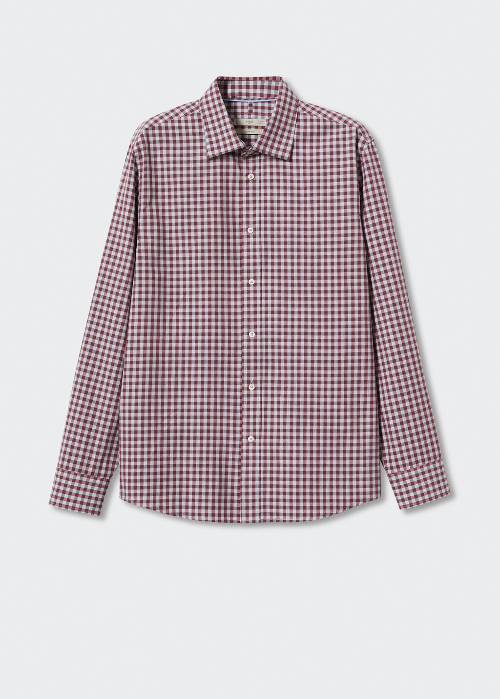 Gingham check cotton shirt - Article without model