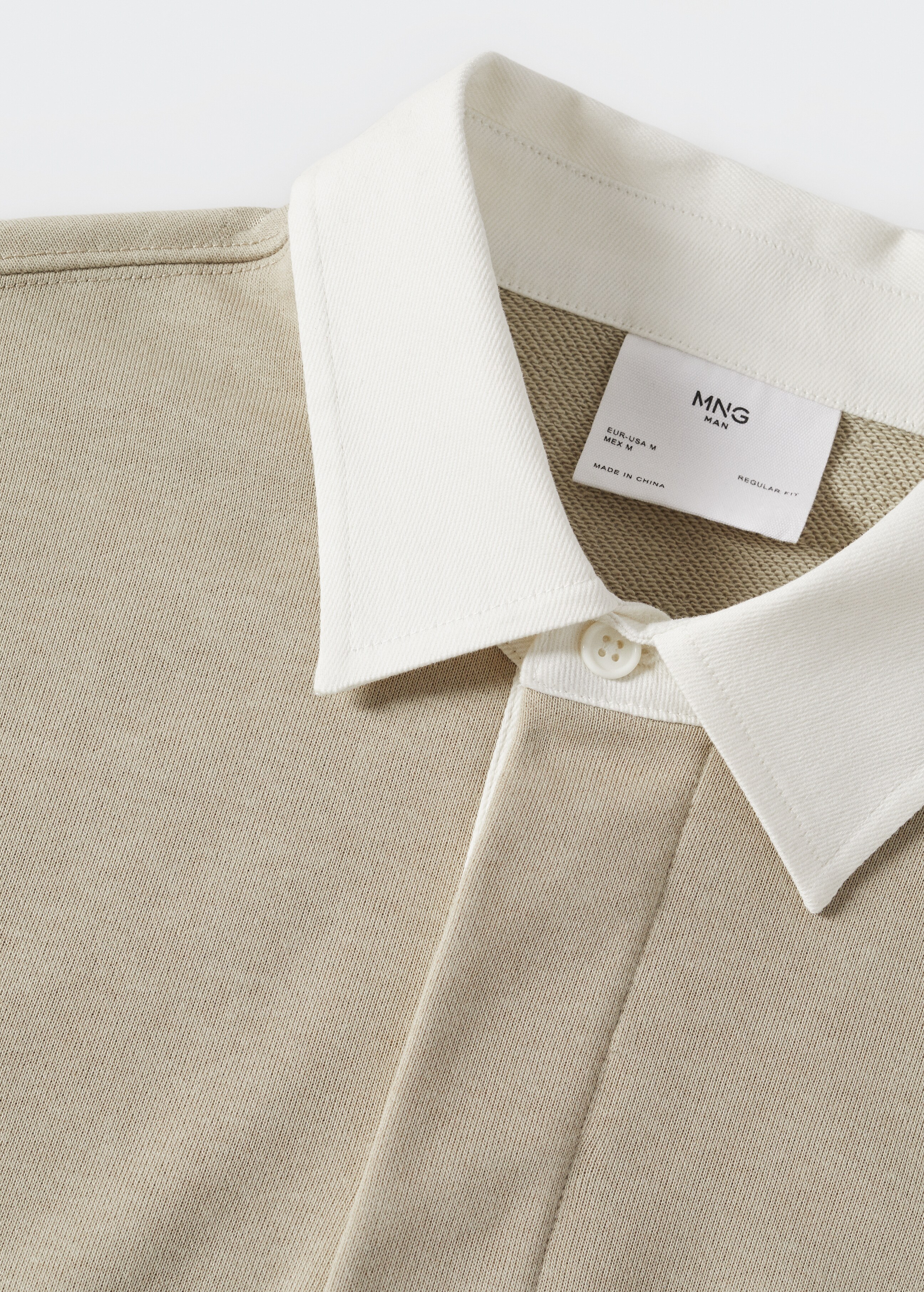 Button-down collar polo shirt - Details of the article 7