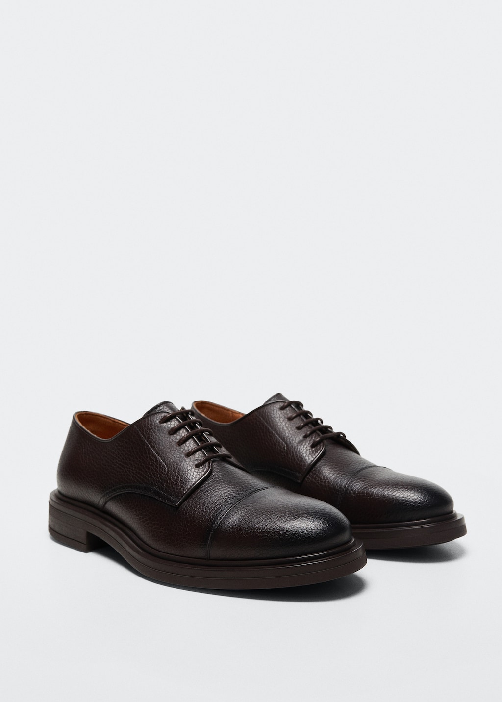 Chaussures derby cuir Homme MANGO OUTLET Suisse