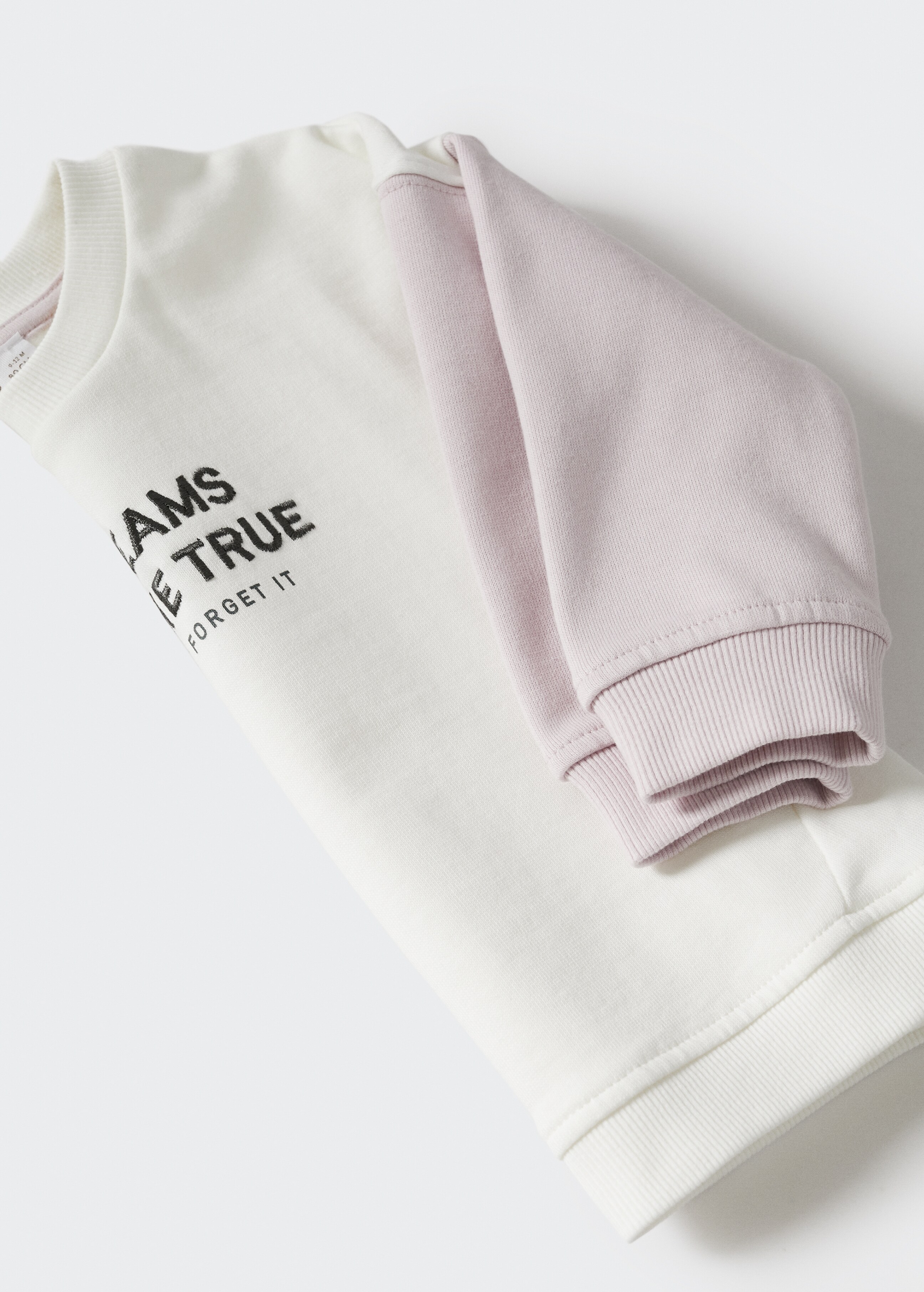 Embroidered message sweatshirt - Details of the article 9