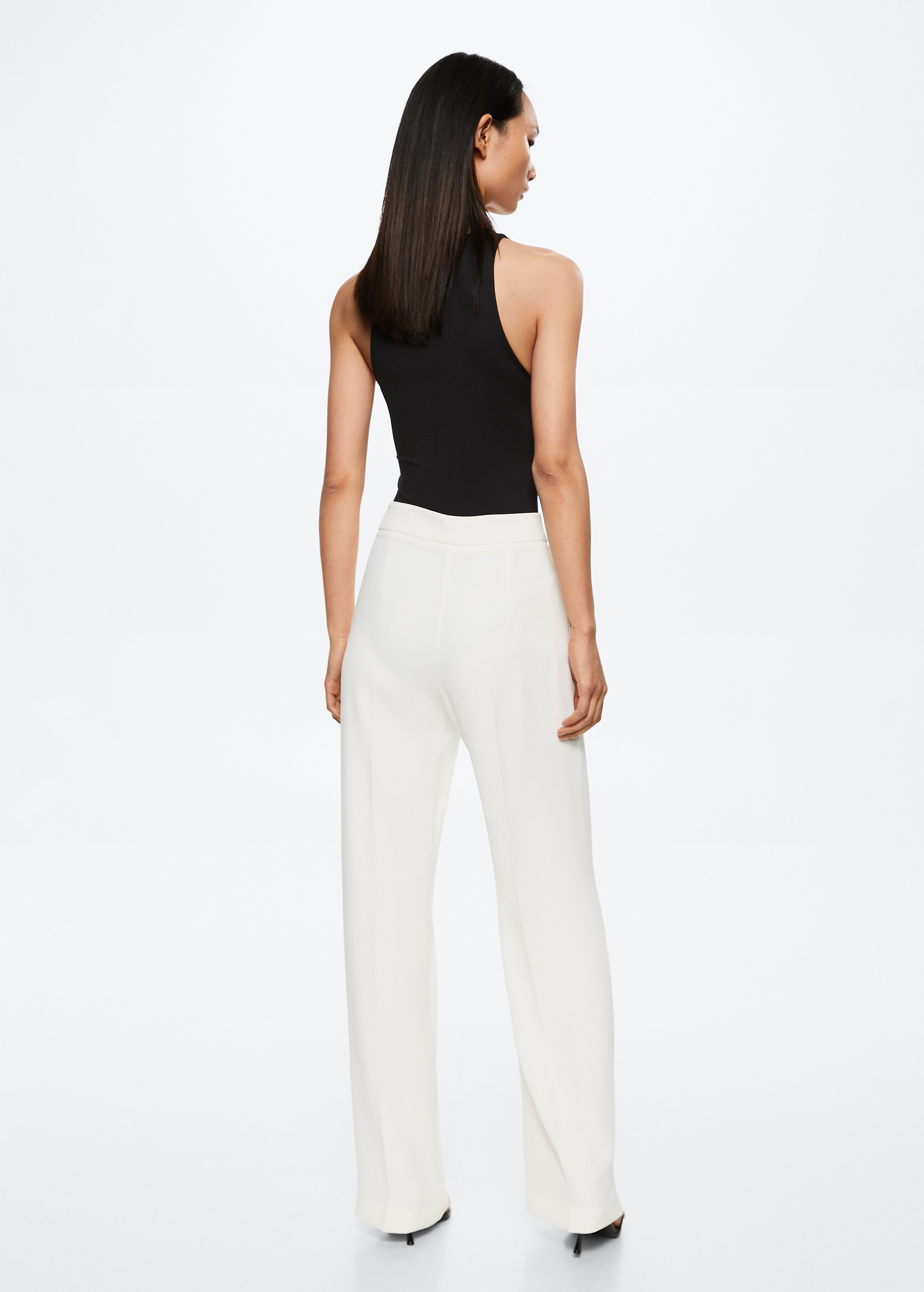 Flowy suit trousers - Reverse of the article