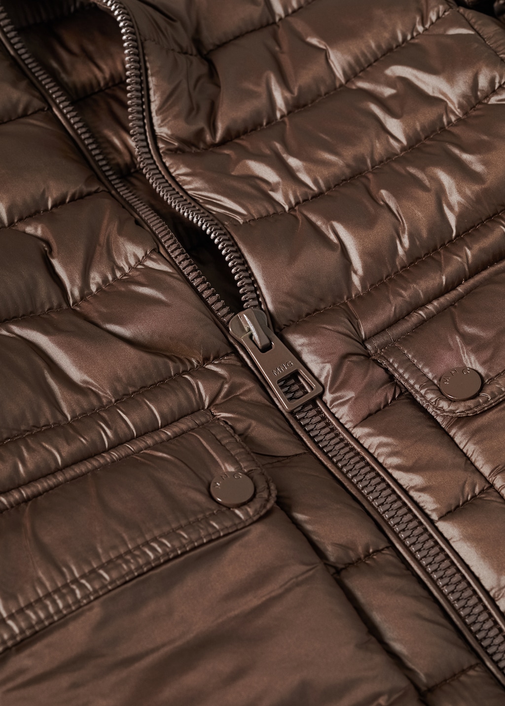 Pocket quilted jacket - Details of the article 8