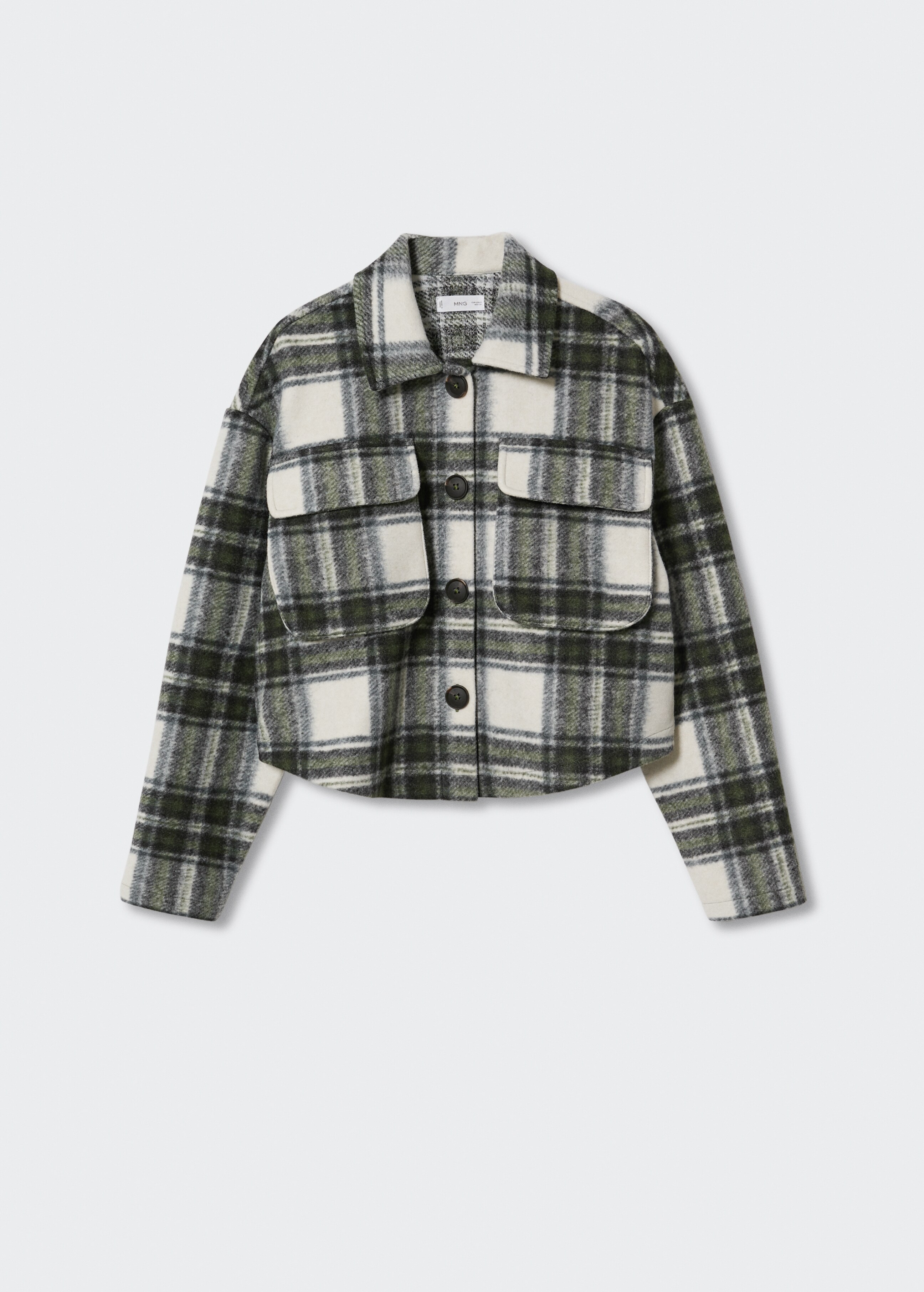Checked overshirt - Article without model