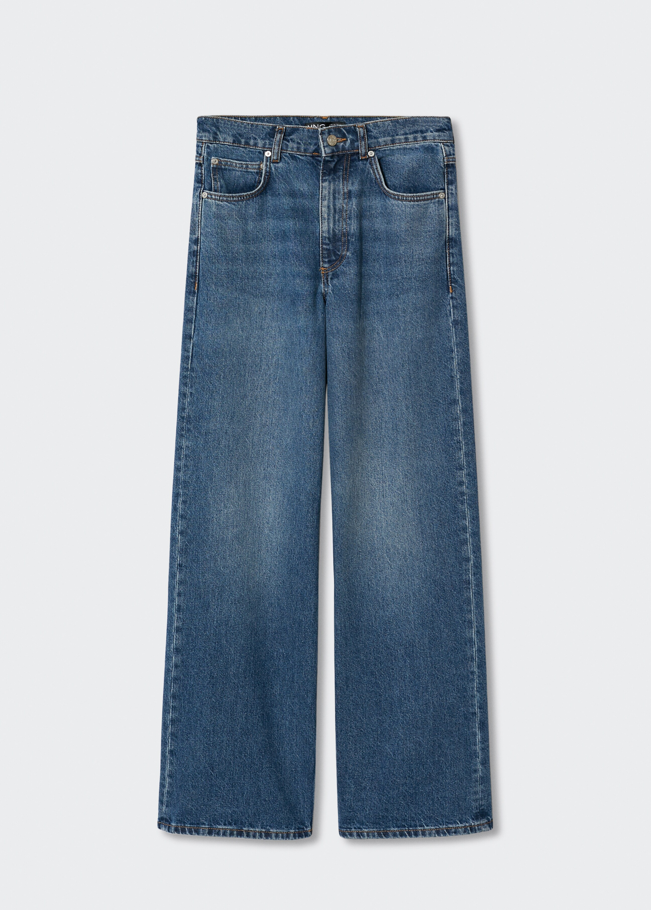 Jeans wideleg tiro alto - Artículo sin modelo