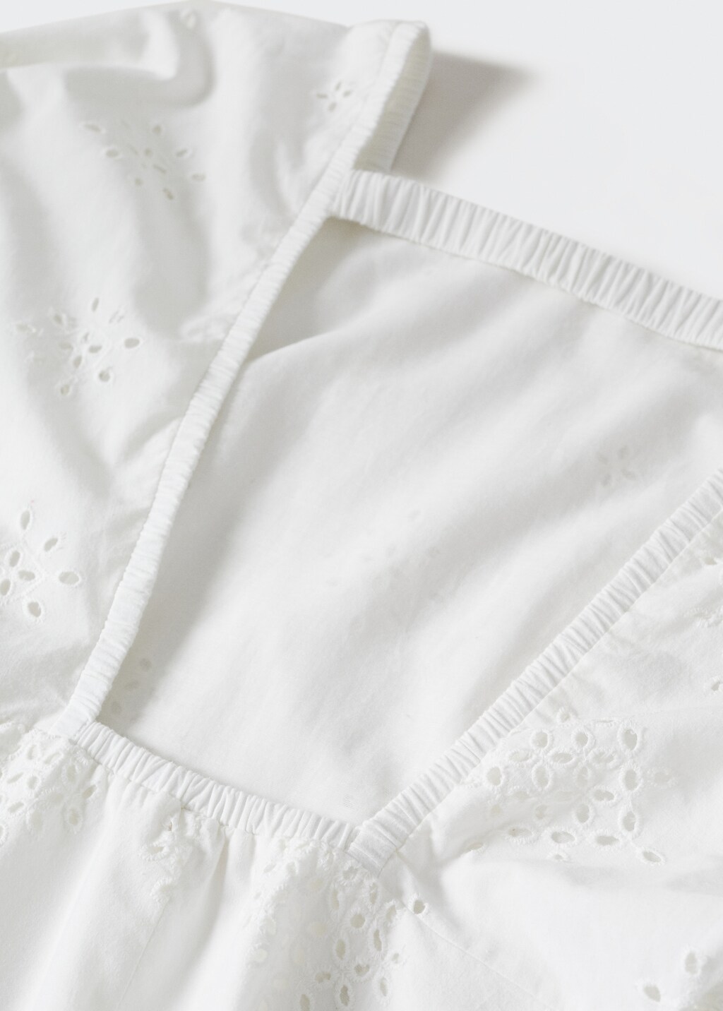 Broderie anglaise cotton dress - Details of the article 8