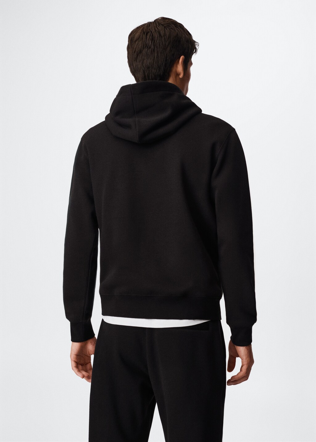 Hoodie cotton sweatshirt - Reverse of the article