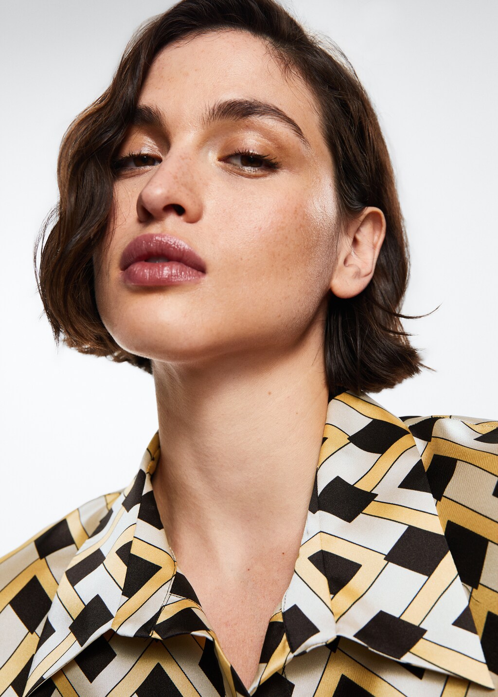 Geometric print shirt - Details of the article 4