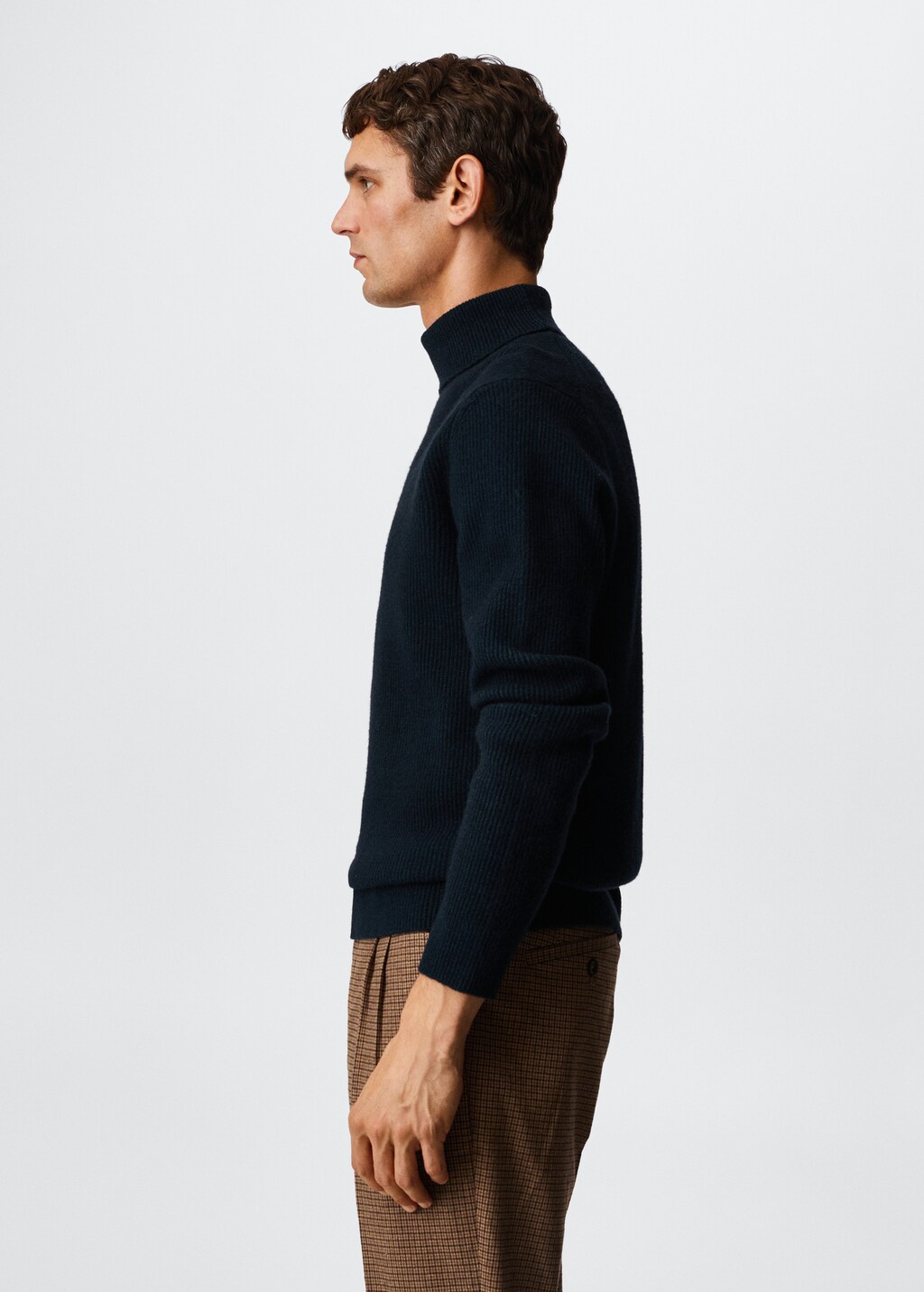 Structured turtleneck sweater - Details of the article 6