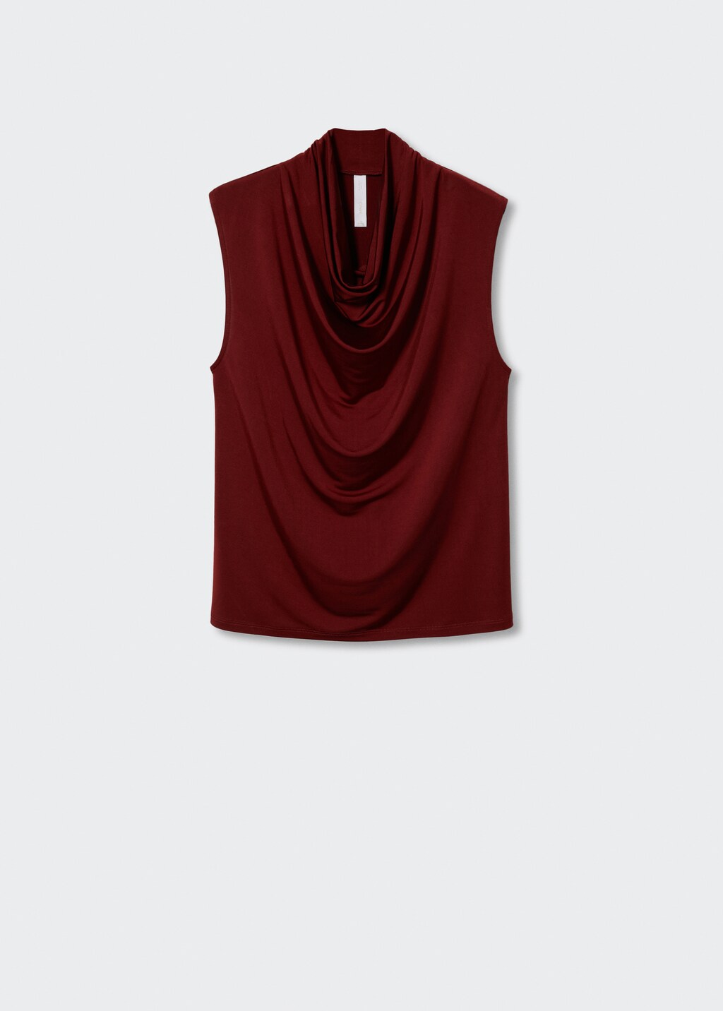 Draped neck top - Article without model