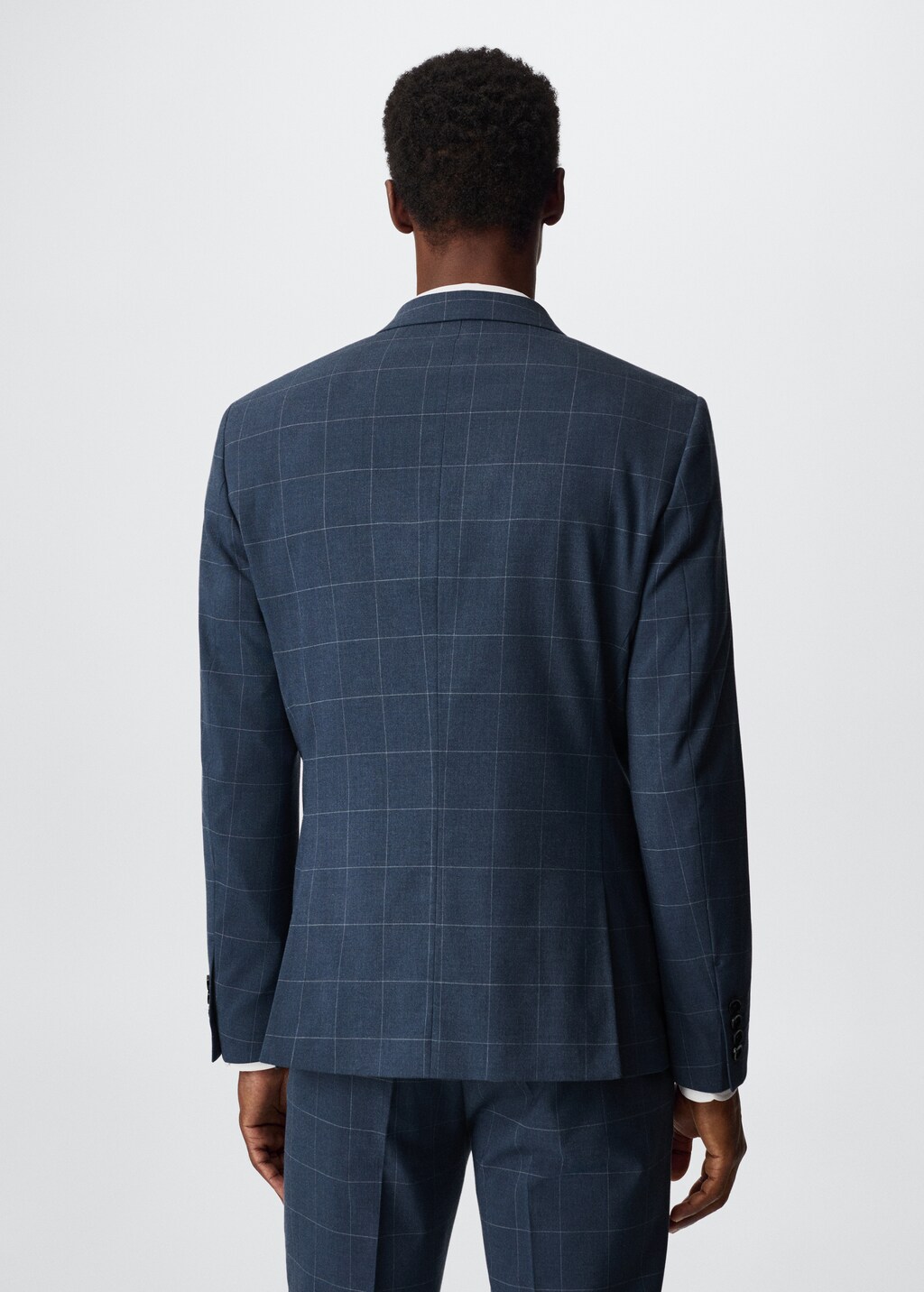 Super slim-fit suit jacket - Reverse of the article