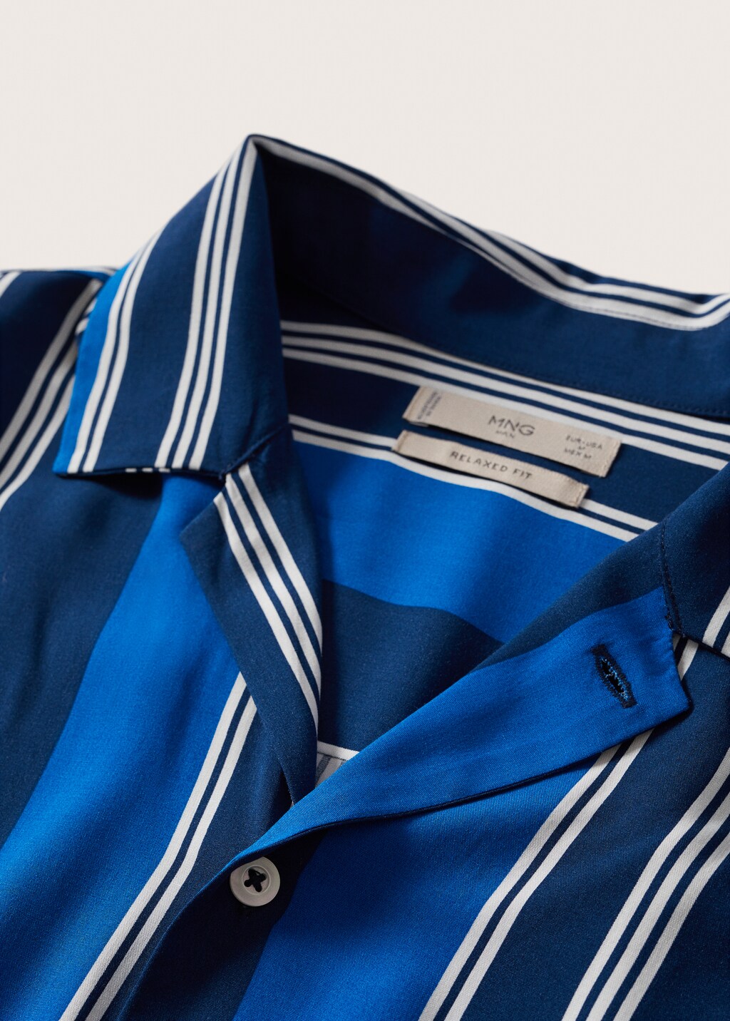 Striped flowy shirt - Details of the article 7