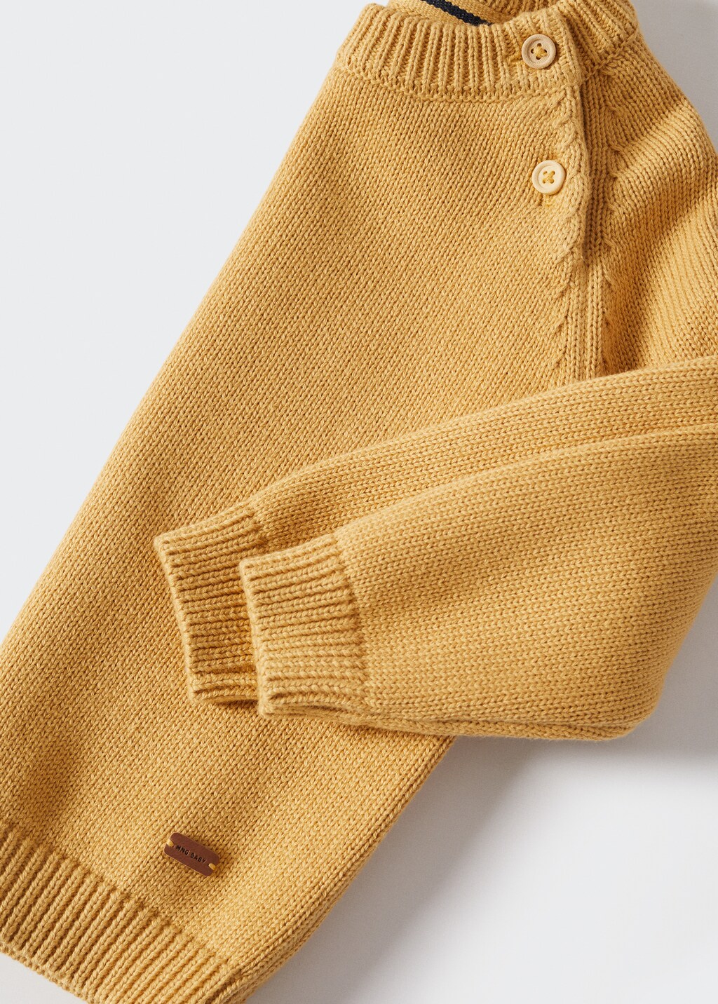 Knitted braided sweater - Details of the article 8