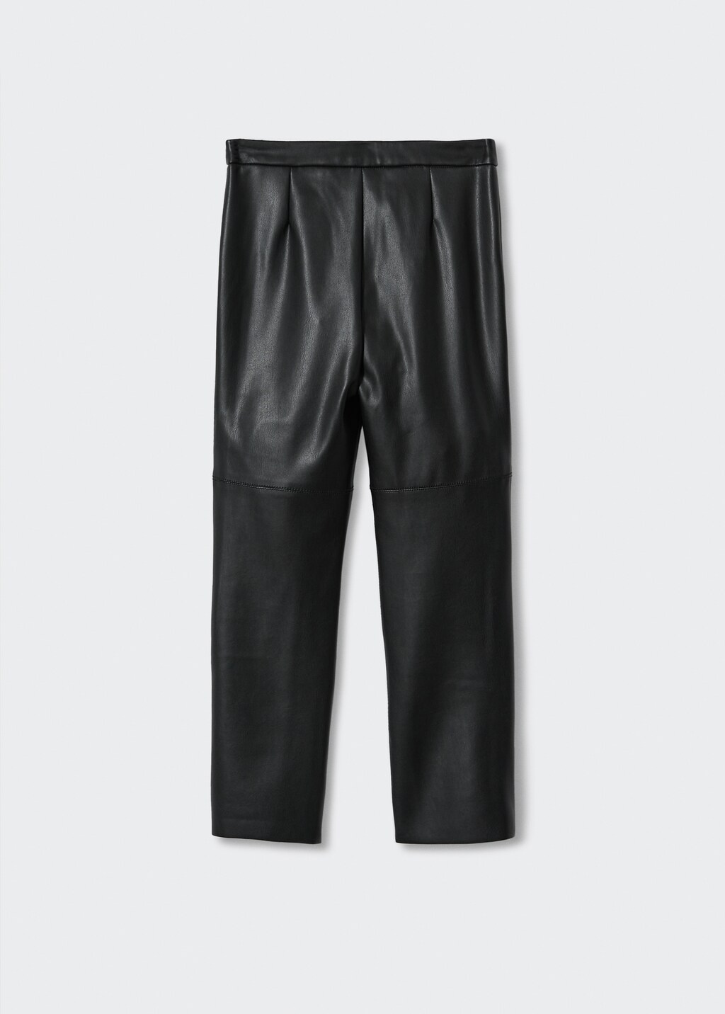 Leather-effect trousers - Reverse of the article