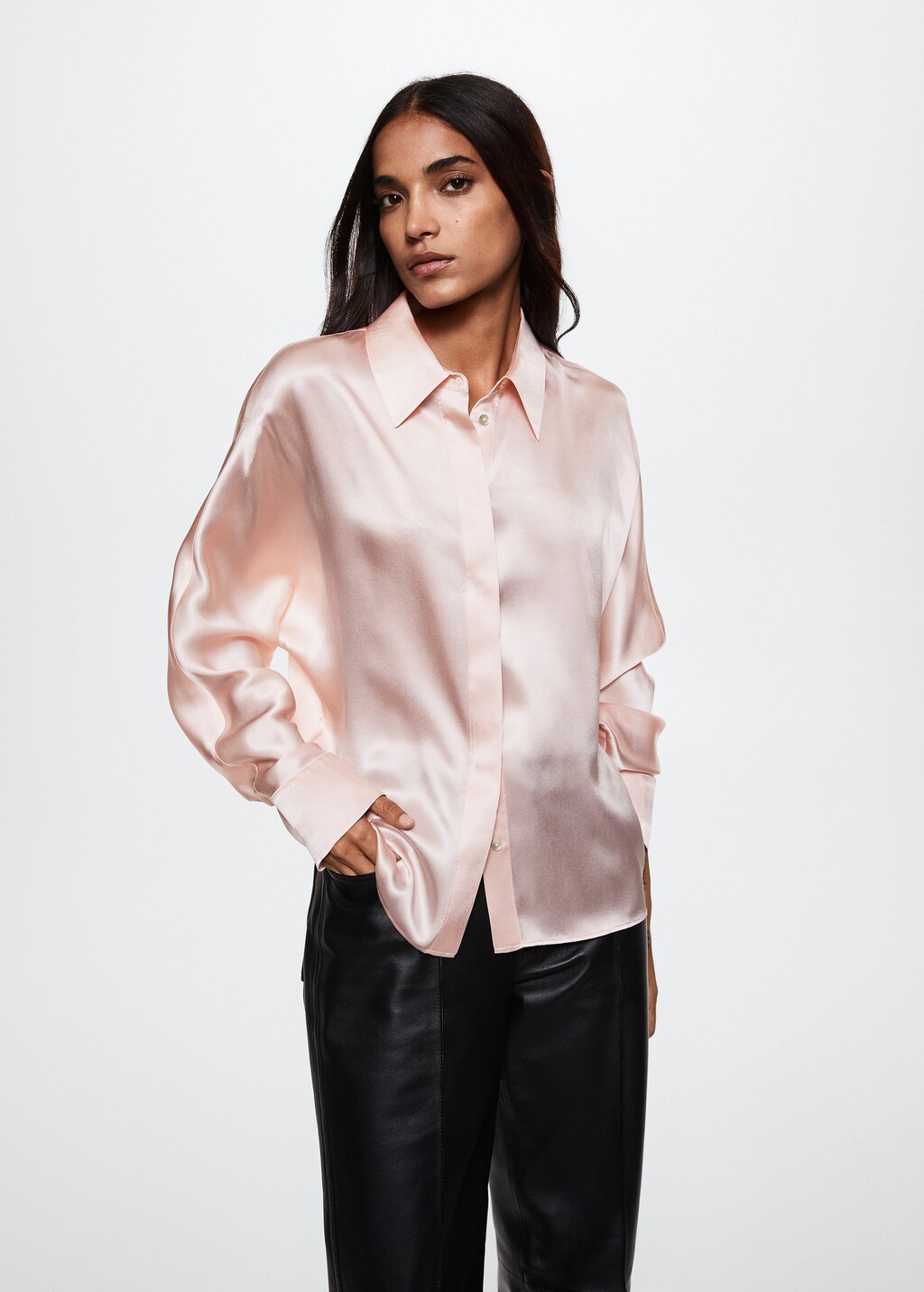 100% silk shirt