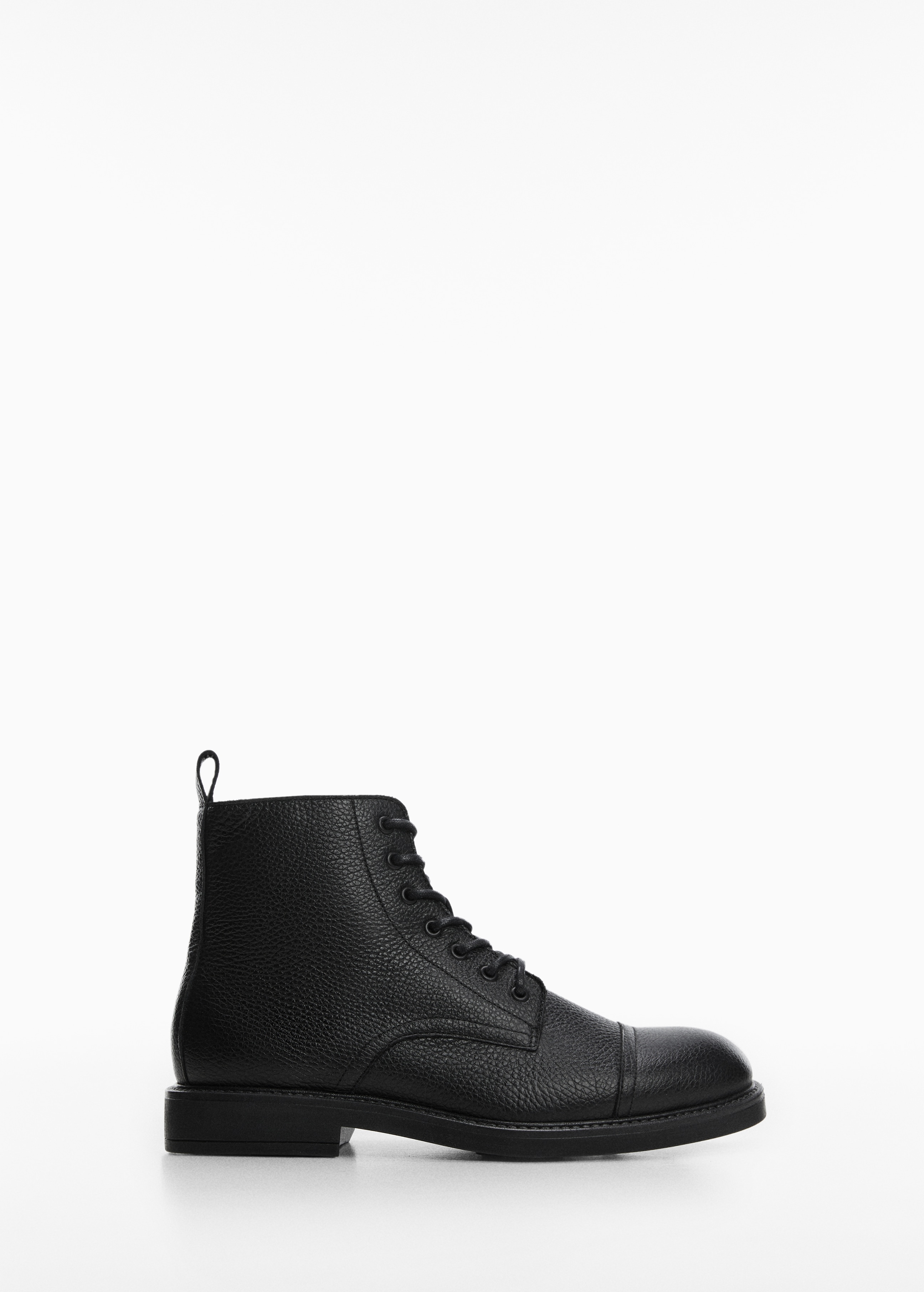 Lace-up leather boots - Article without model