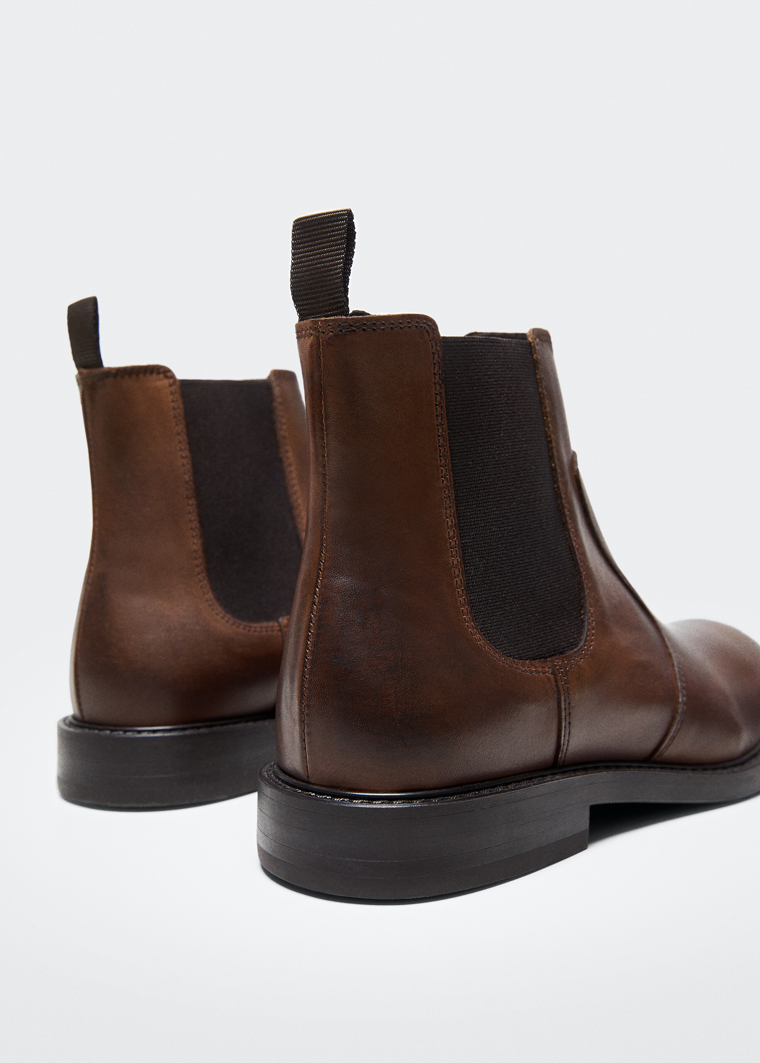 Leather Chelsea ankle boots - Details of the article 1