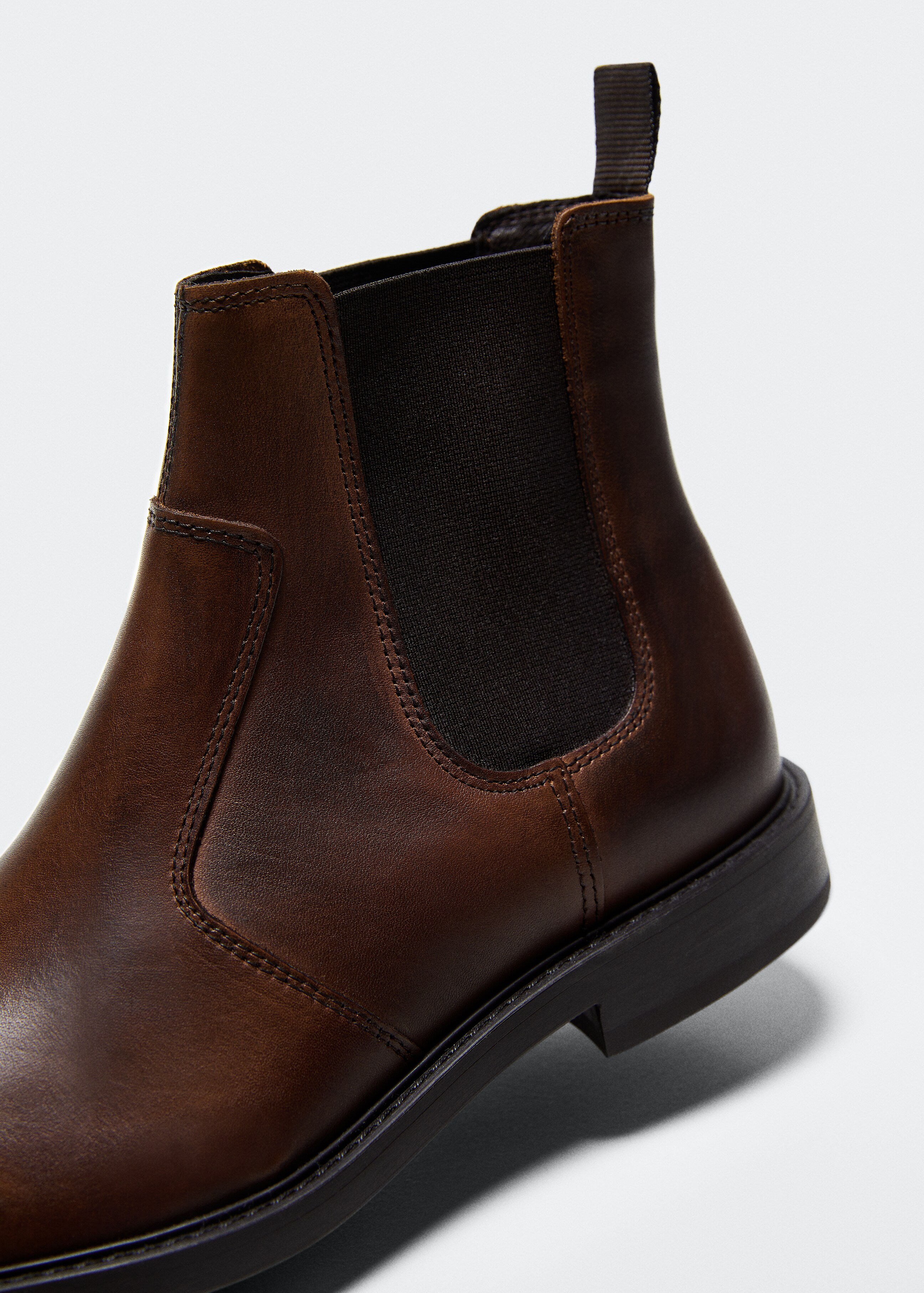 Leather Chelsea ankle boots - Details of the article 2