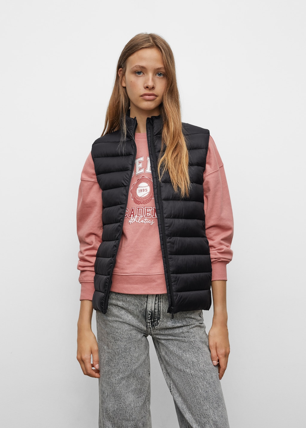 Lightweight quilted gilet - Details of the article 1