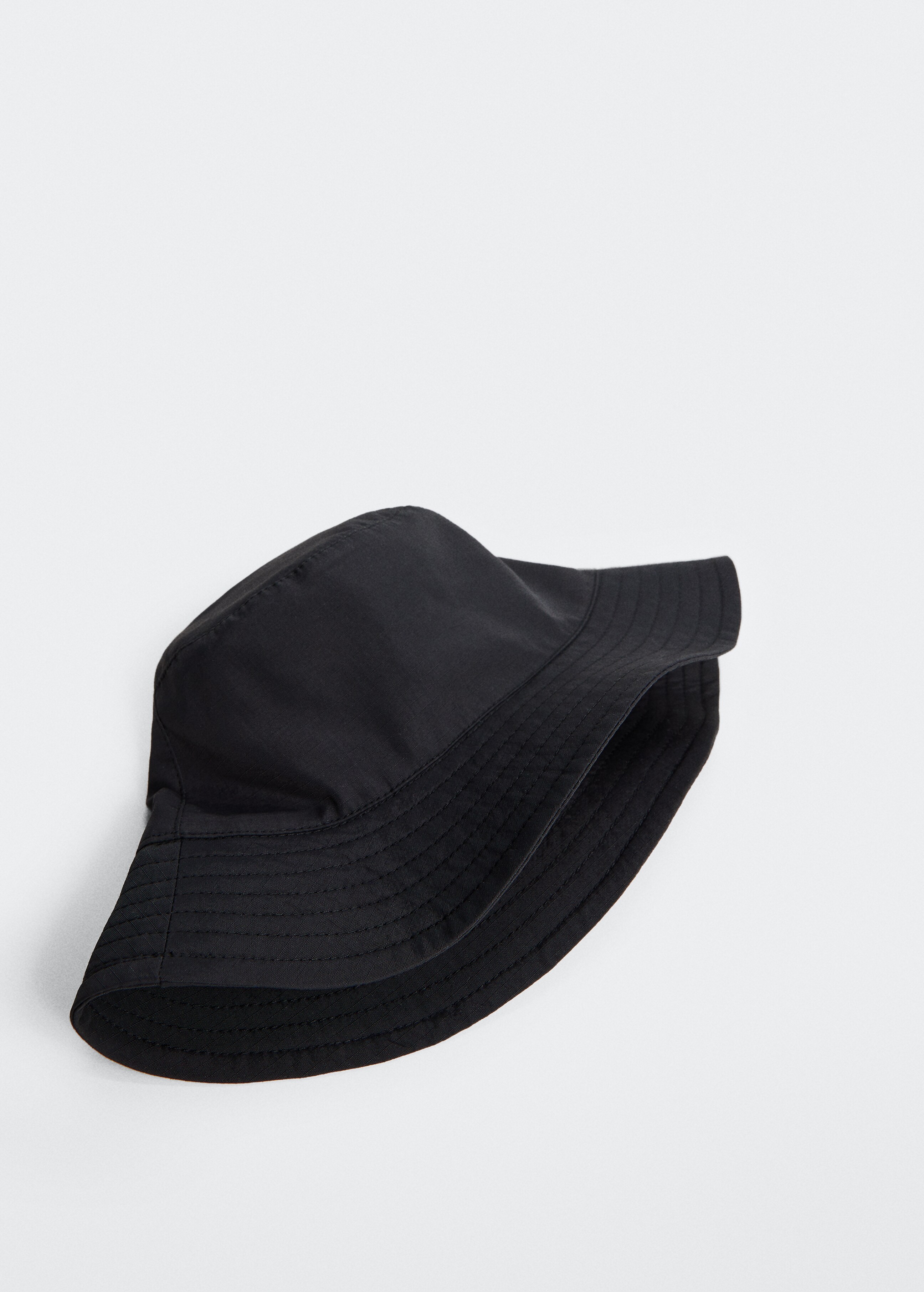 Bucket hat with zip - Details of the article 2