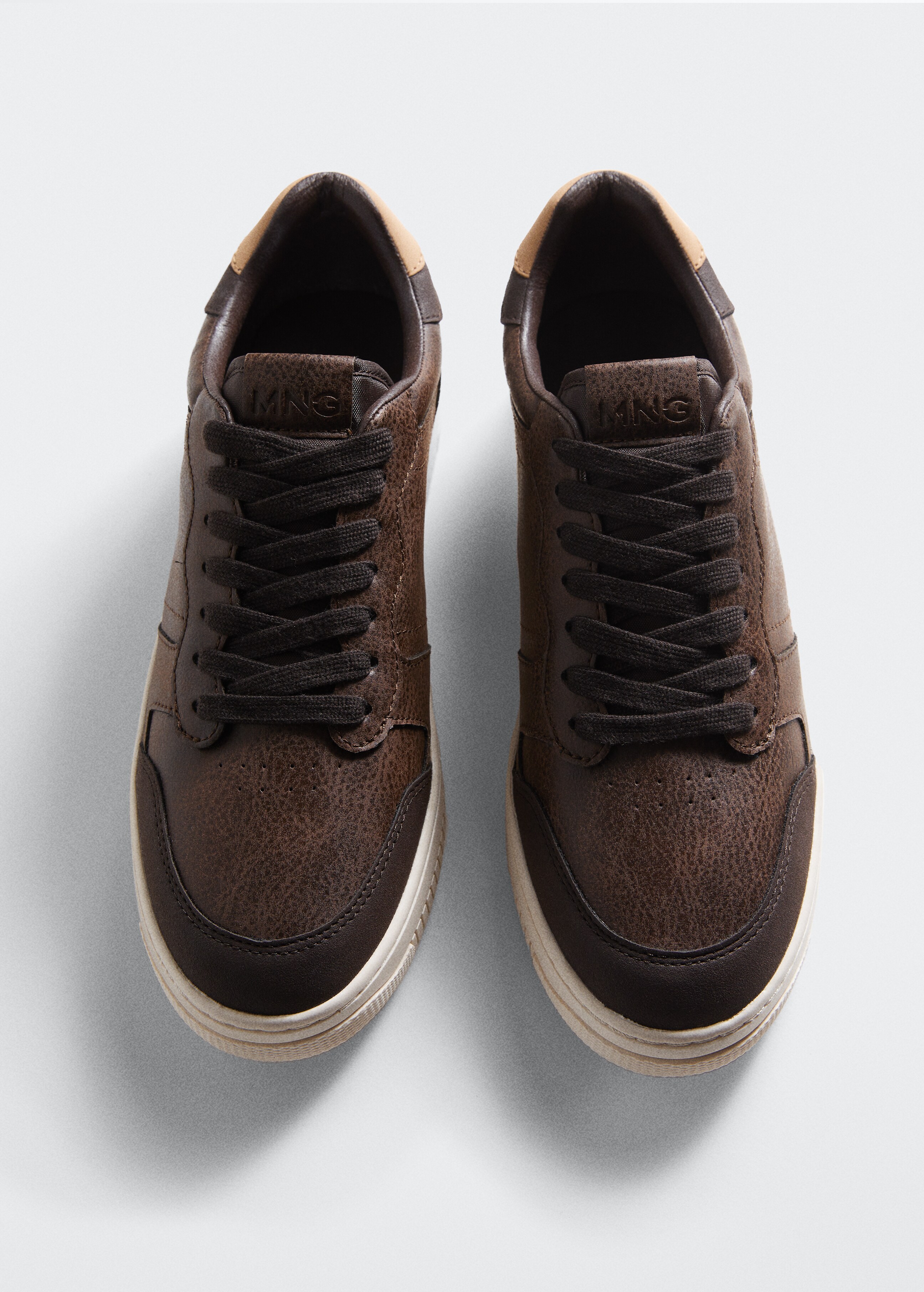 Faux-leather sneakers - Details of the article 3