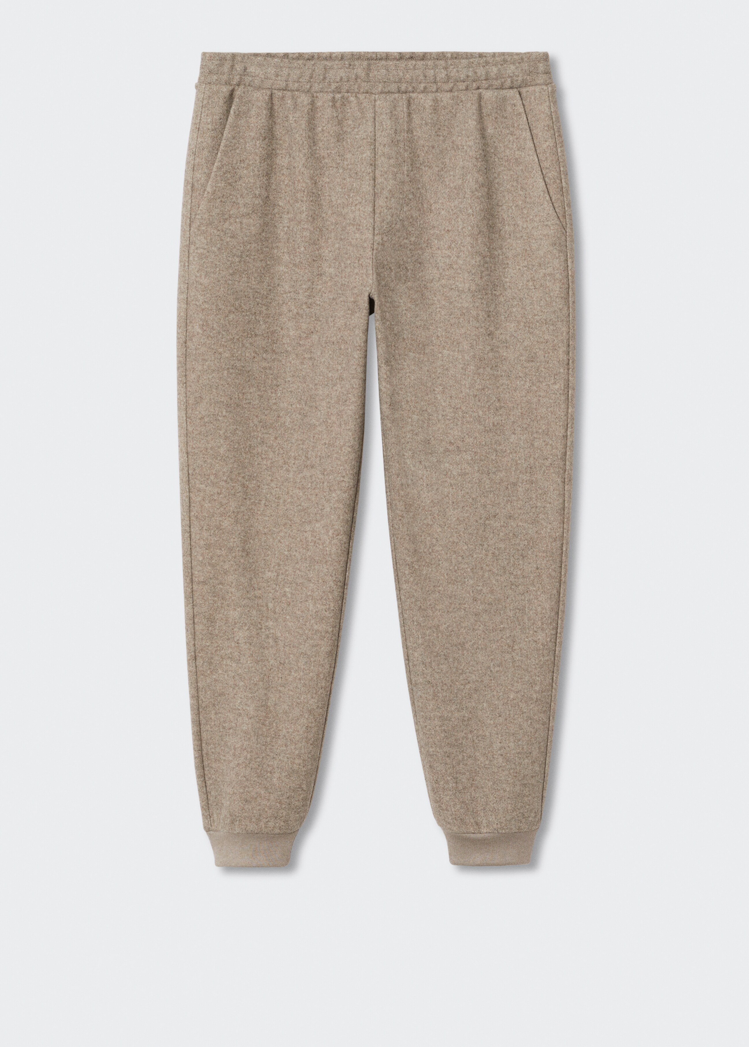 Textured jogger trousers - Article without model