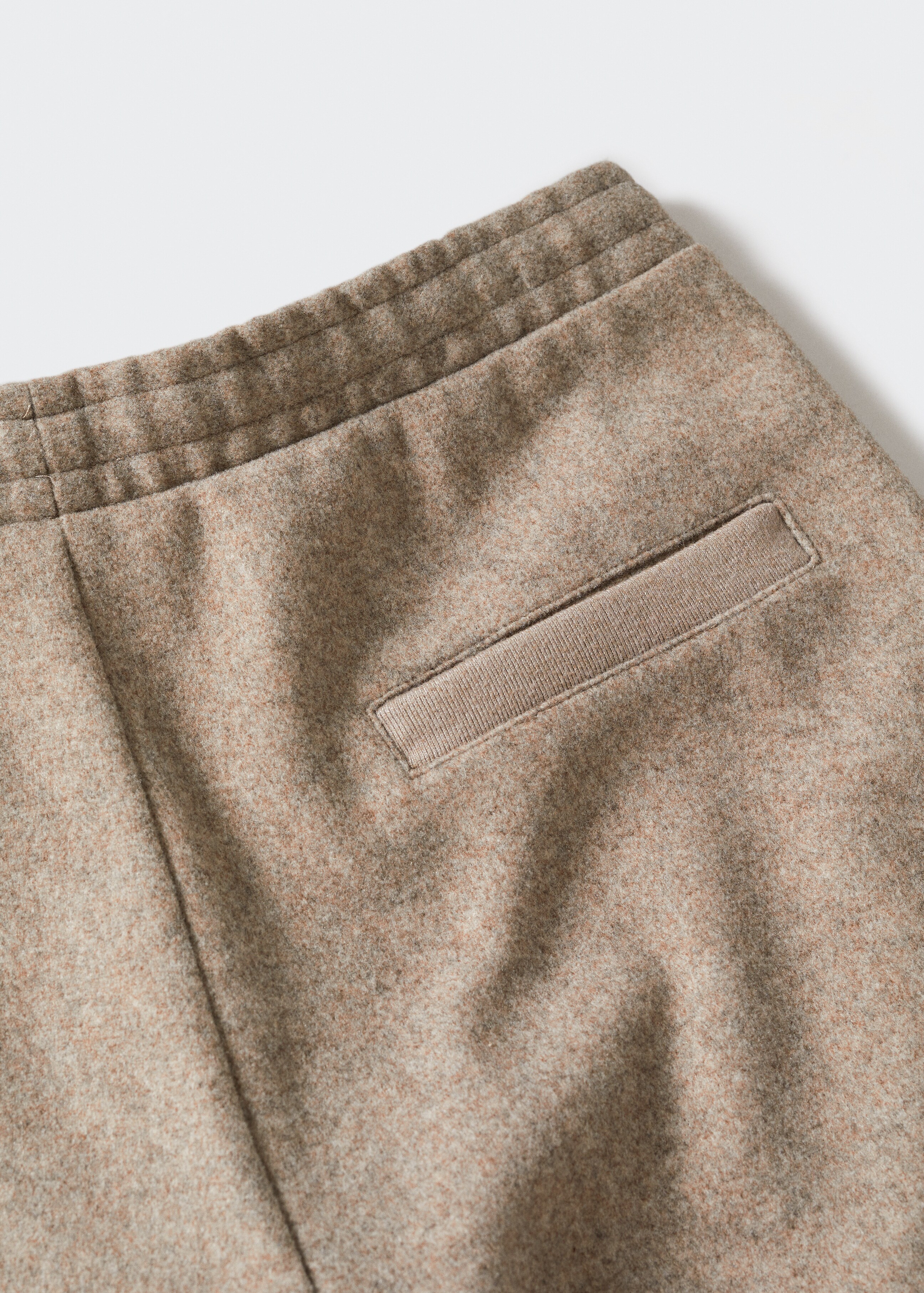 Textured jogger trousers - Details of the article 8