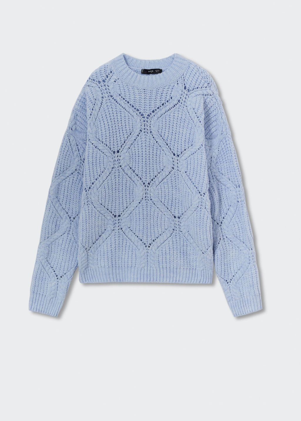 Openwork knit sweater - Article without model