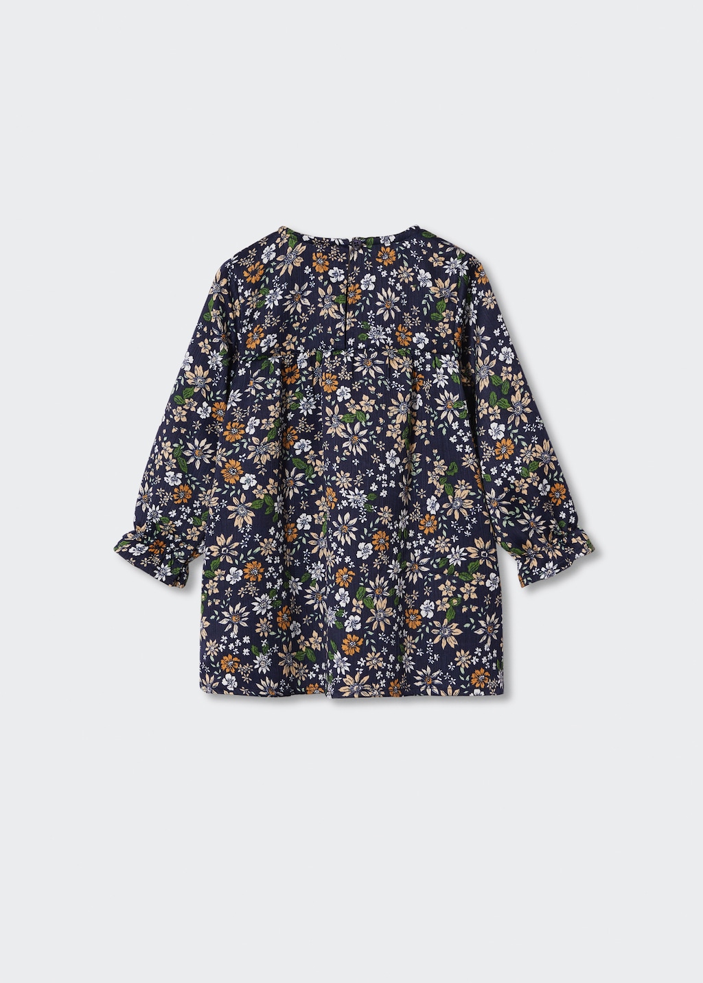 Vestit estampat floral - Revers de l'article