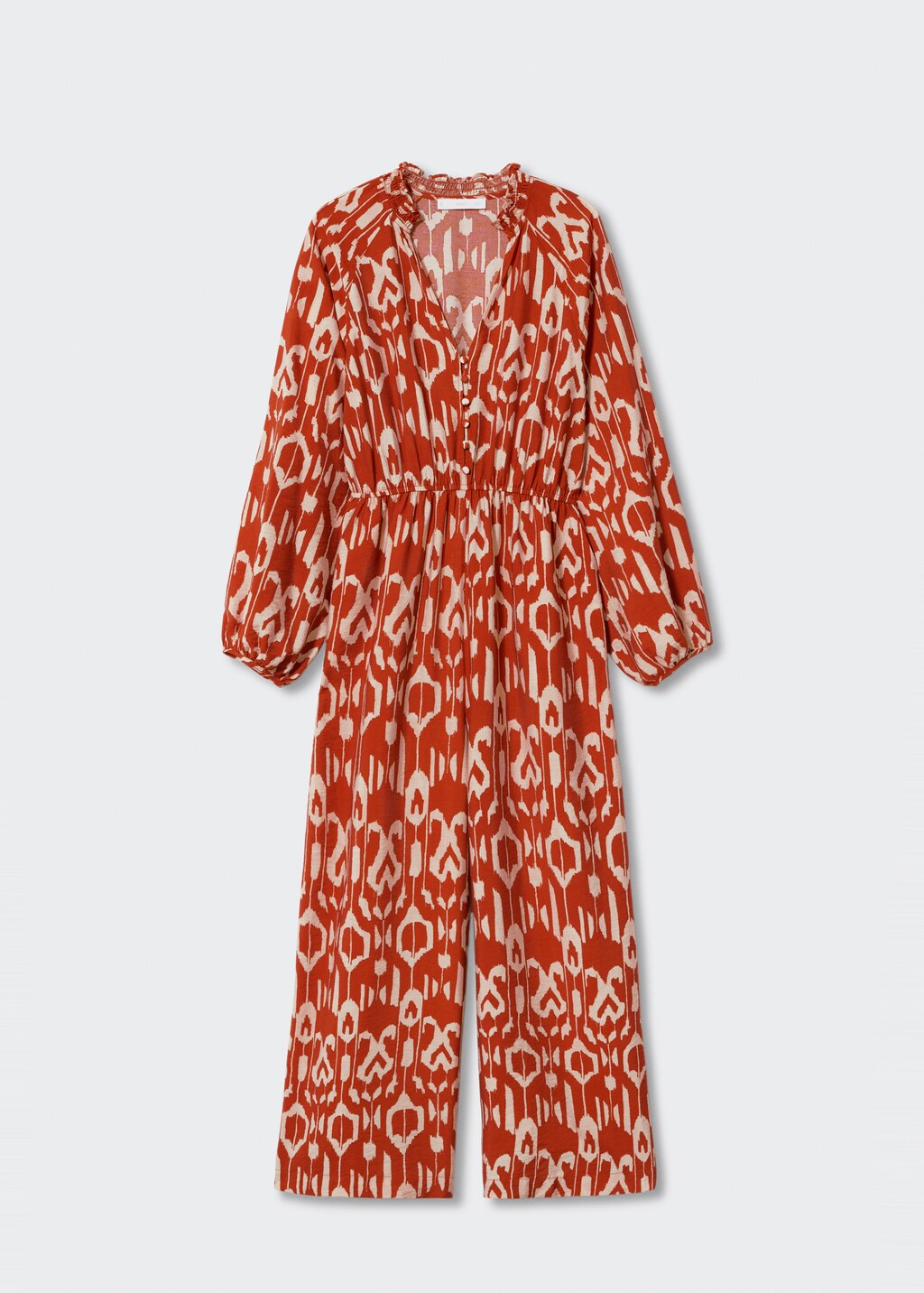 Fluid printed jumpsuit - Article without model