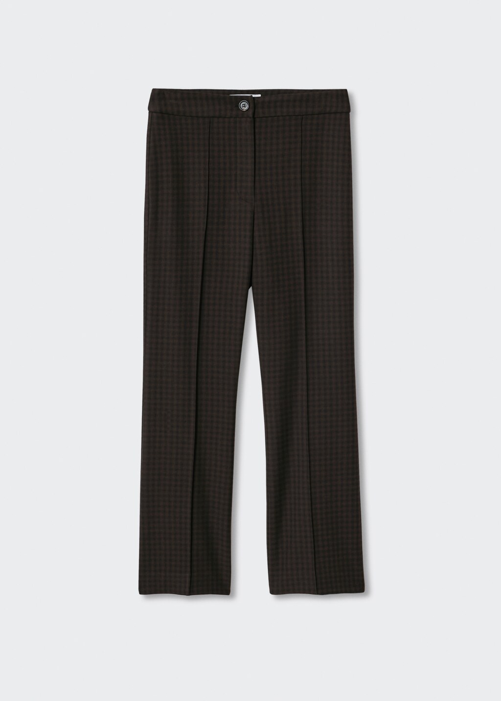 Kick flared check trousers - Article without model