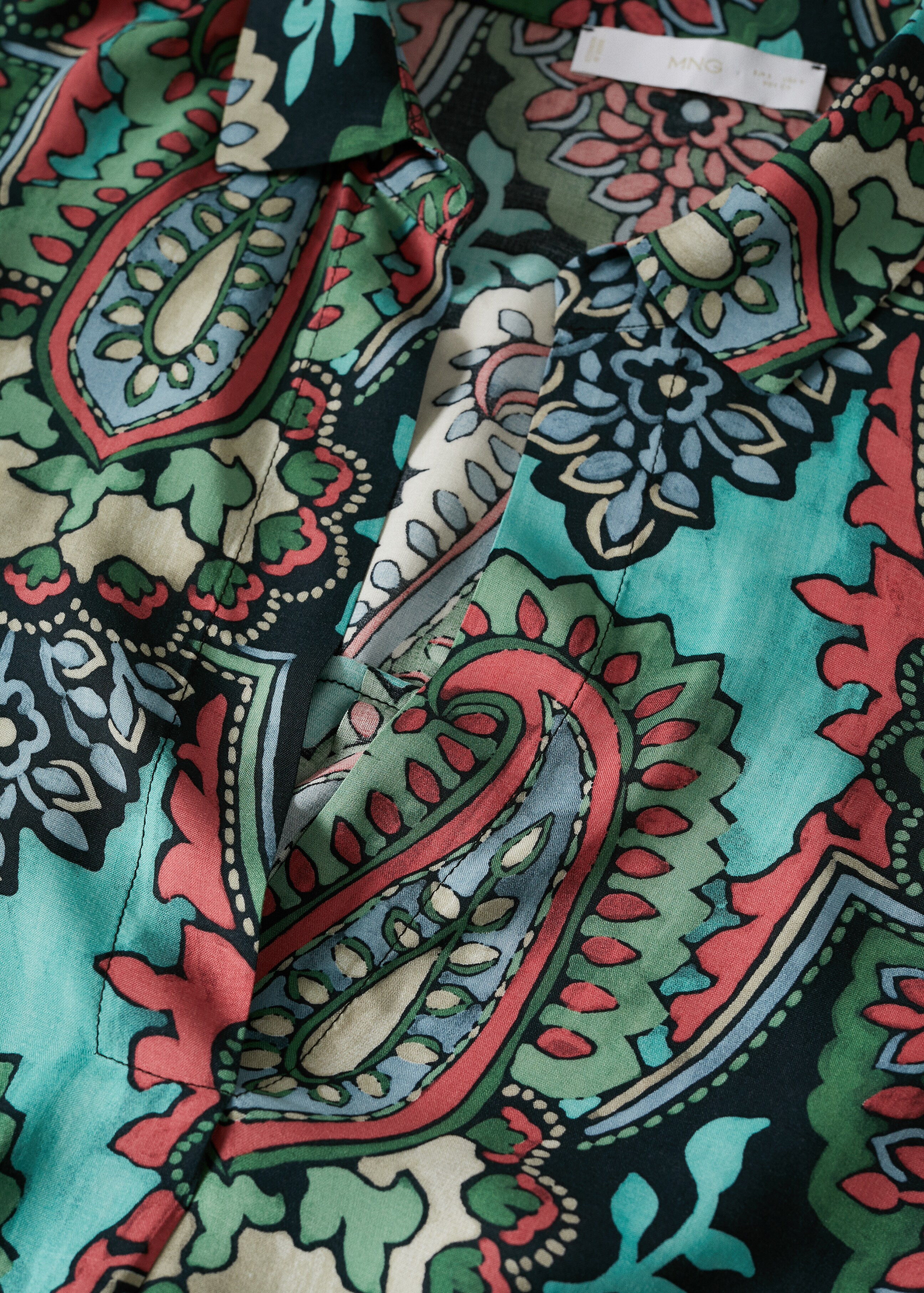 Paisley print shirt - Details of the article 8