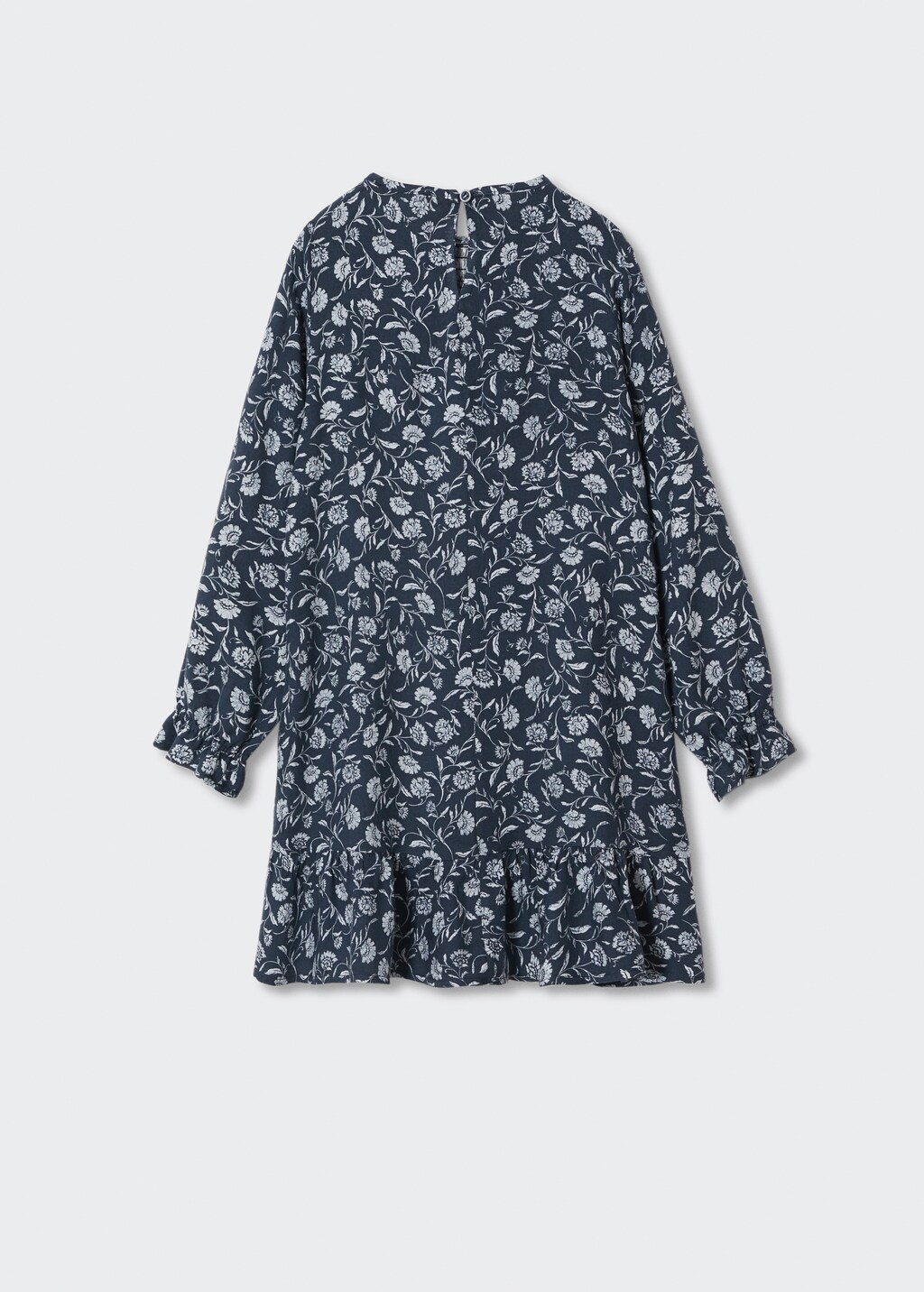 Floral print dress - Reverse of the article