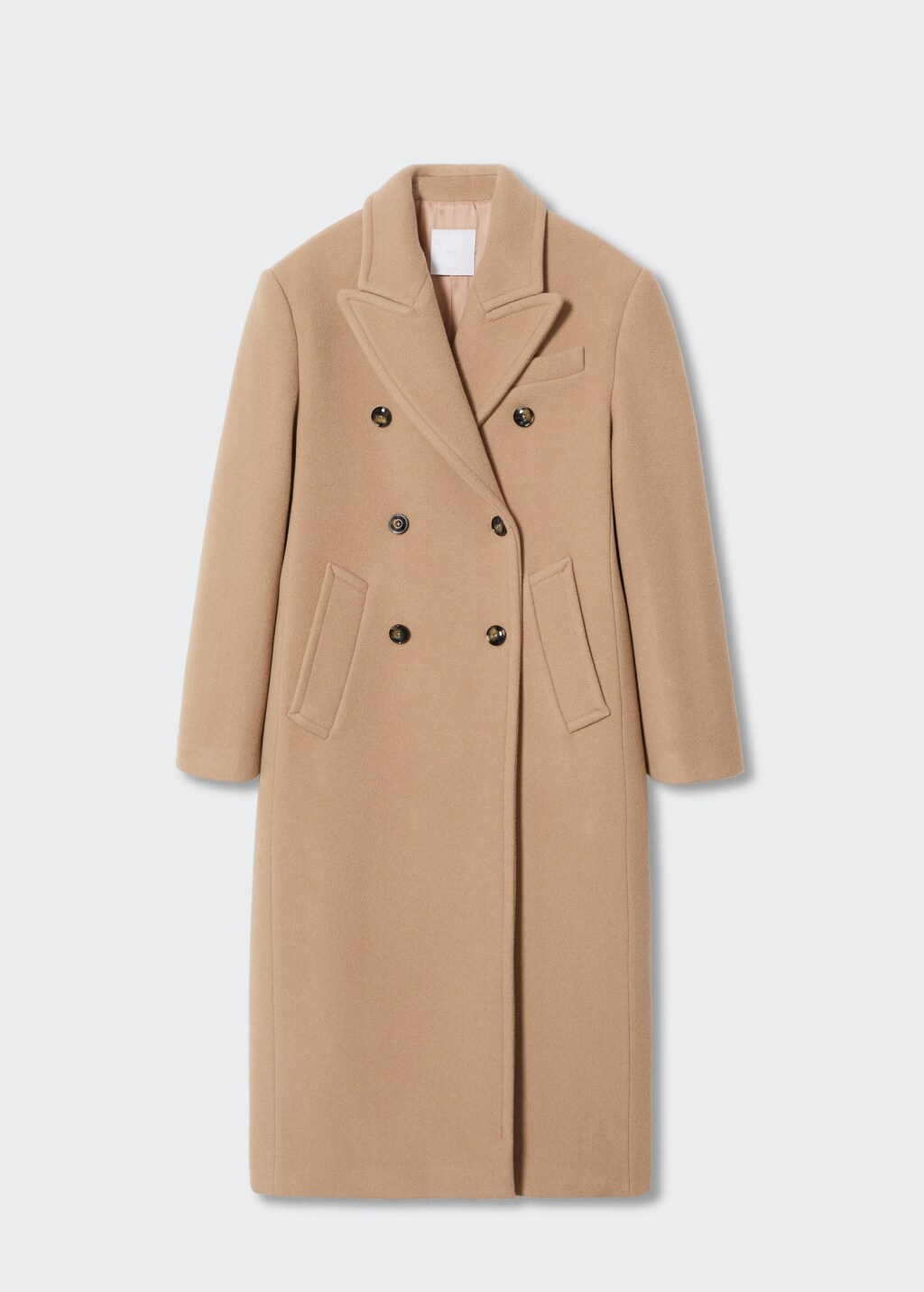 Wide lapel coat