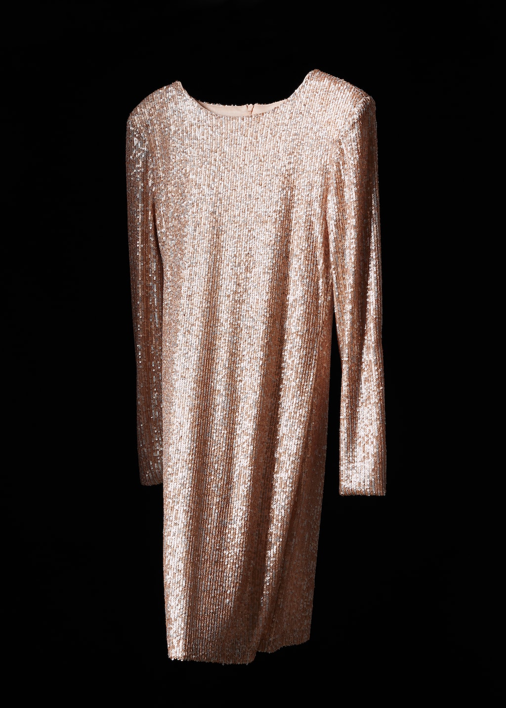 Long-sleeved sequin dress - Details of the article 9