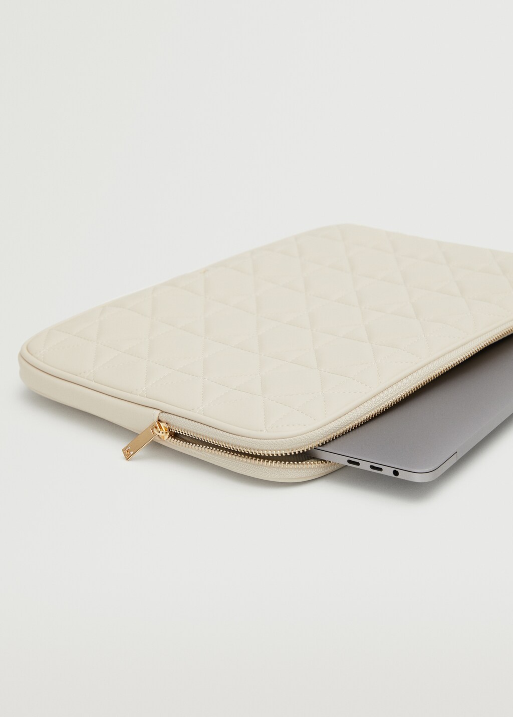 Quilted laptop case - Medium plane